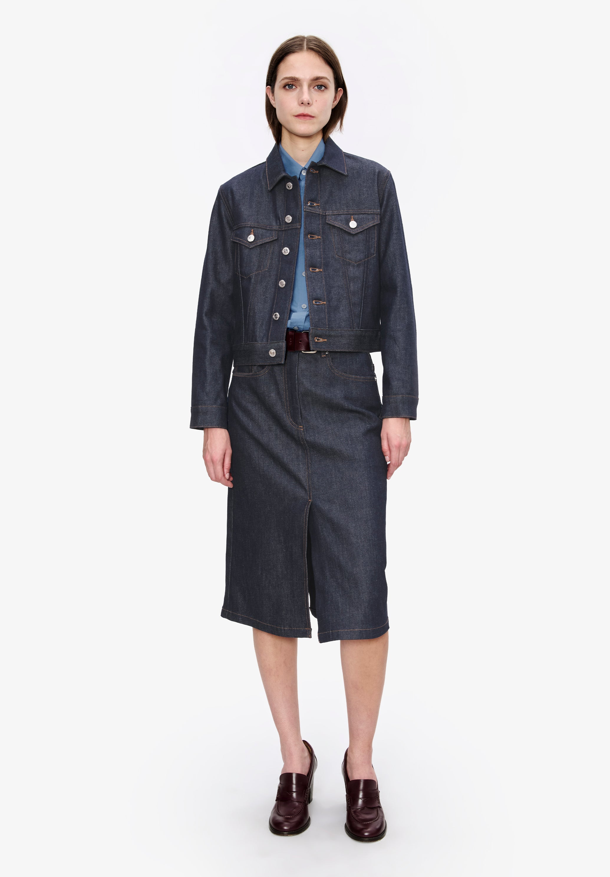 A.P.C. Dion Jacke Kurz Pattentaschen Gitarrendolch