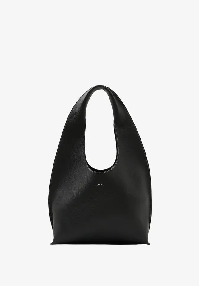 A.P.C. Neige Clou Tasche TU Genarbtes Leder 30x25cm