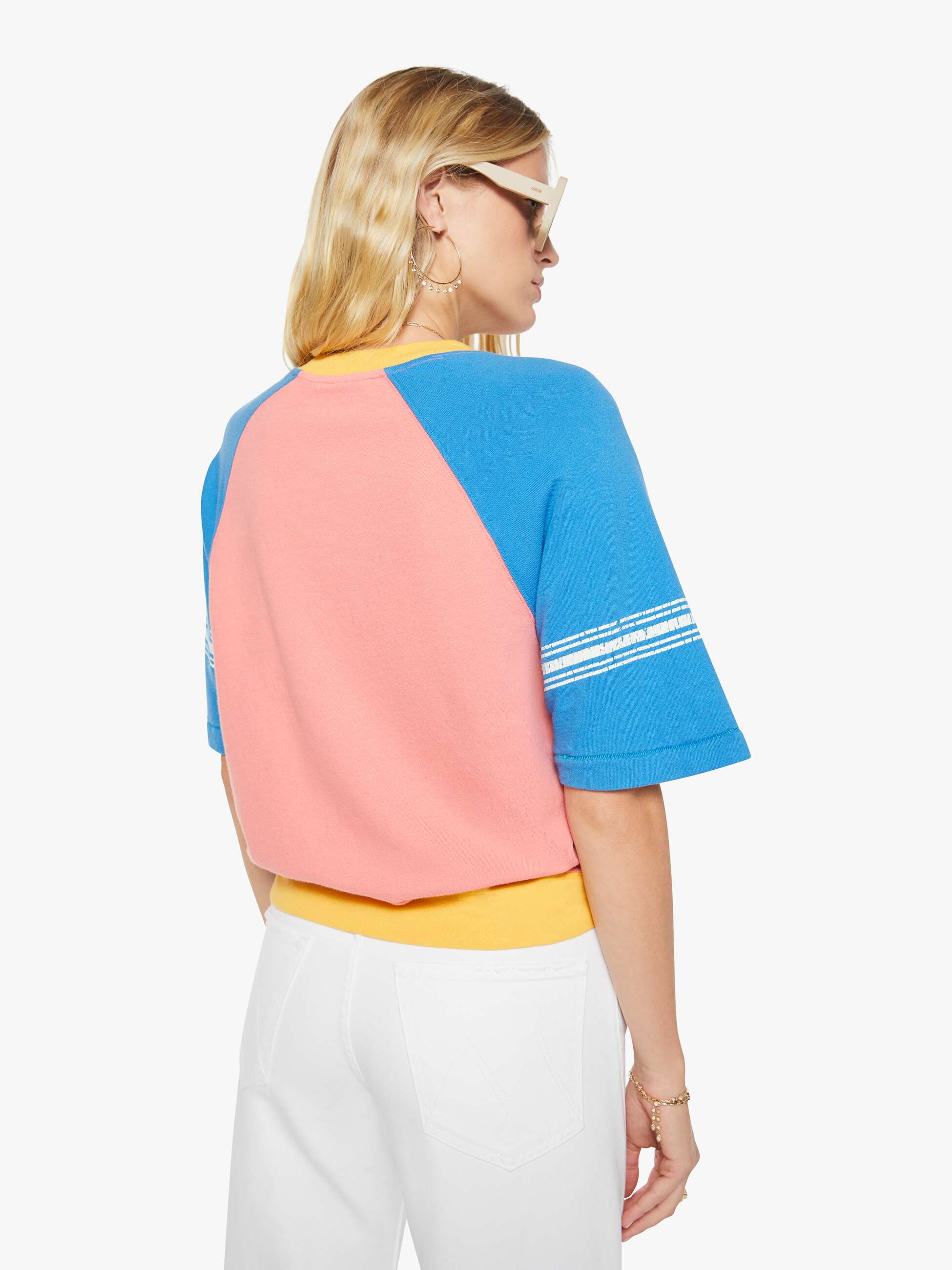 Mother The S/S Concert Sweatshirt Lantana Baumwolle