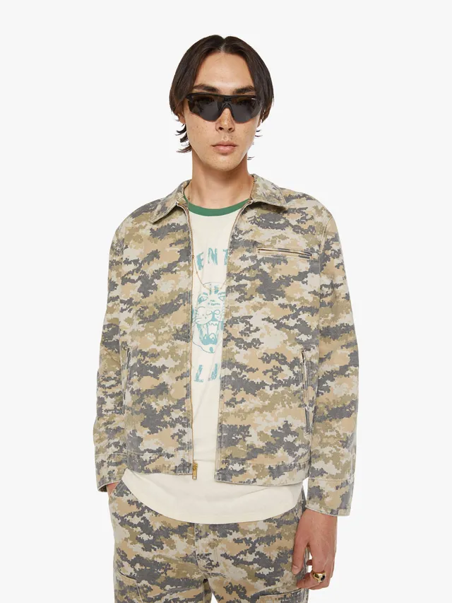 Mother No Reception Jacke What The Duck Camo Baumwolle