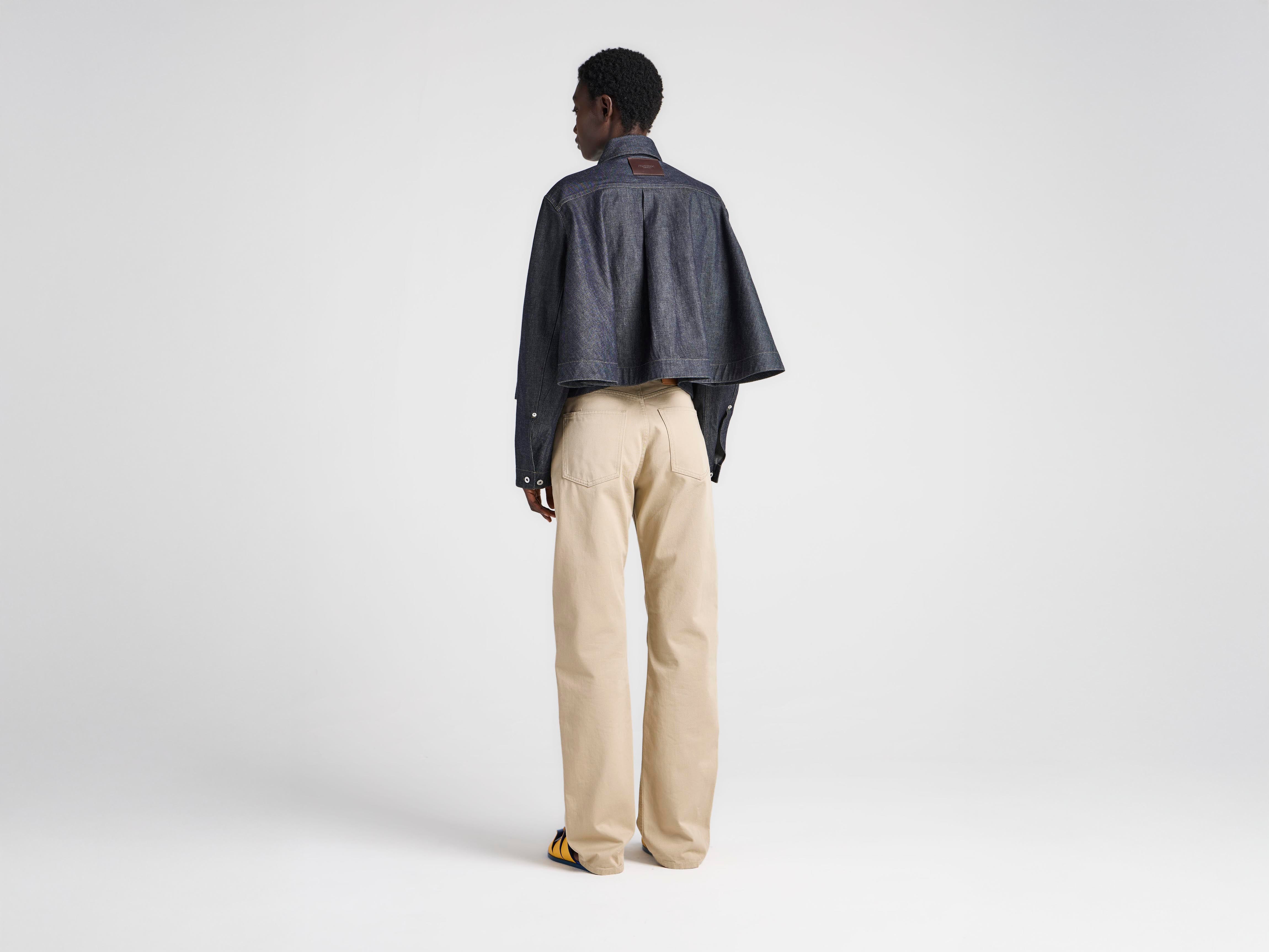J.W.Anderson Shirts Flare Hemd Indigo Denim Japan
