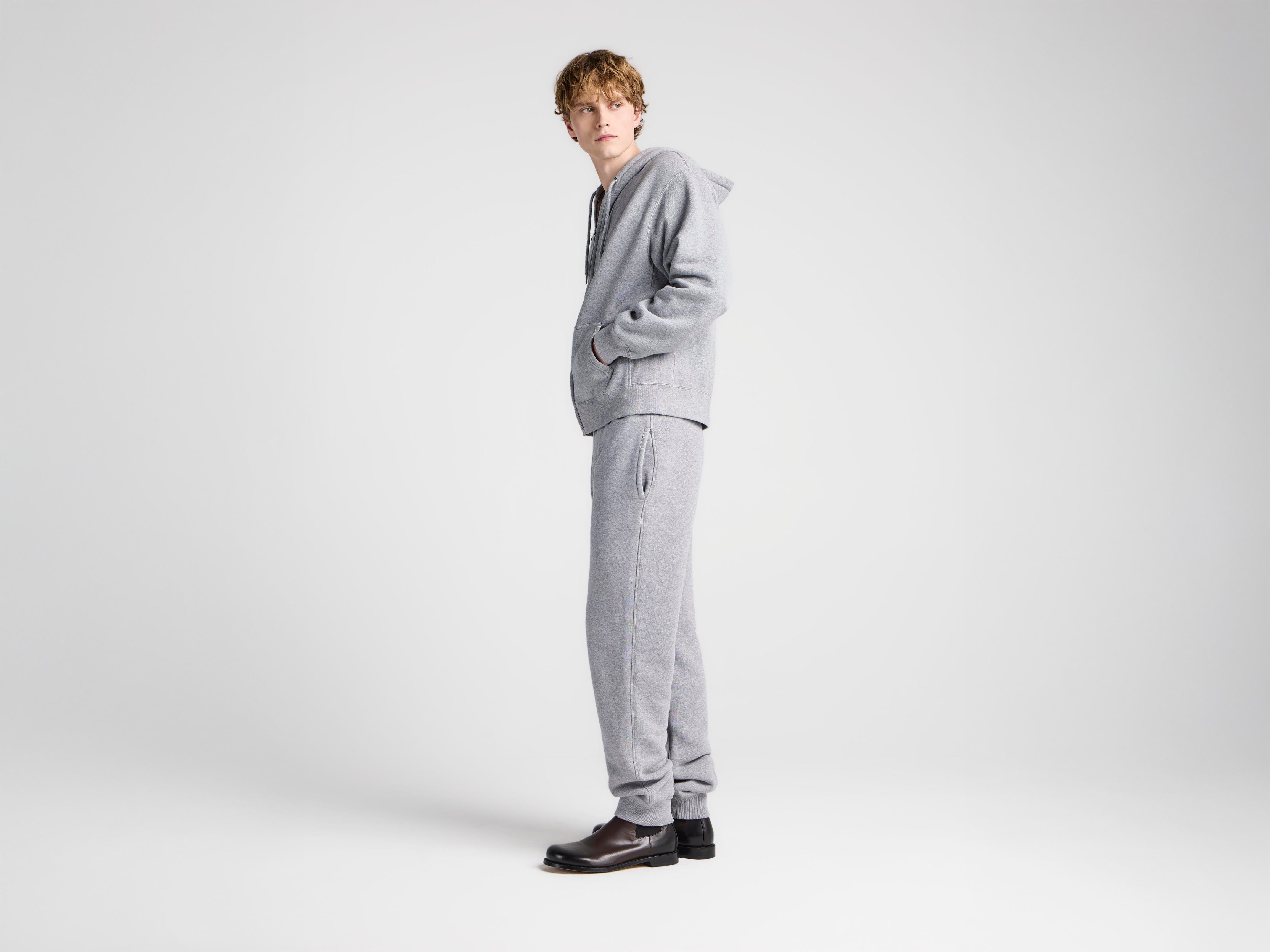 J.W. Anderson Trousers Cuffed Sweatpants Jogginghose Grau Melange