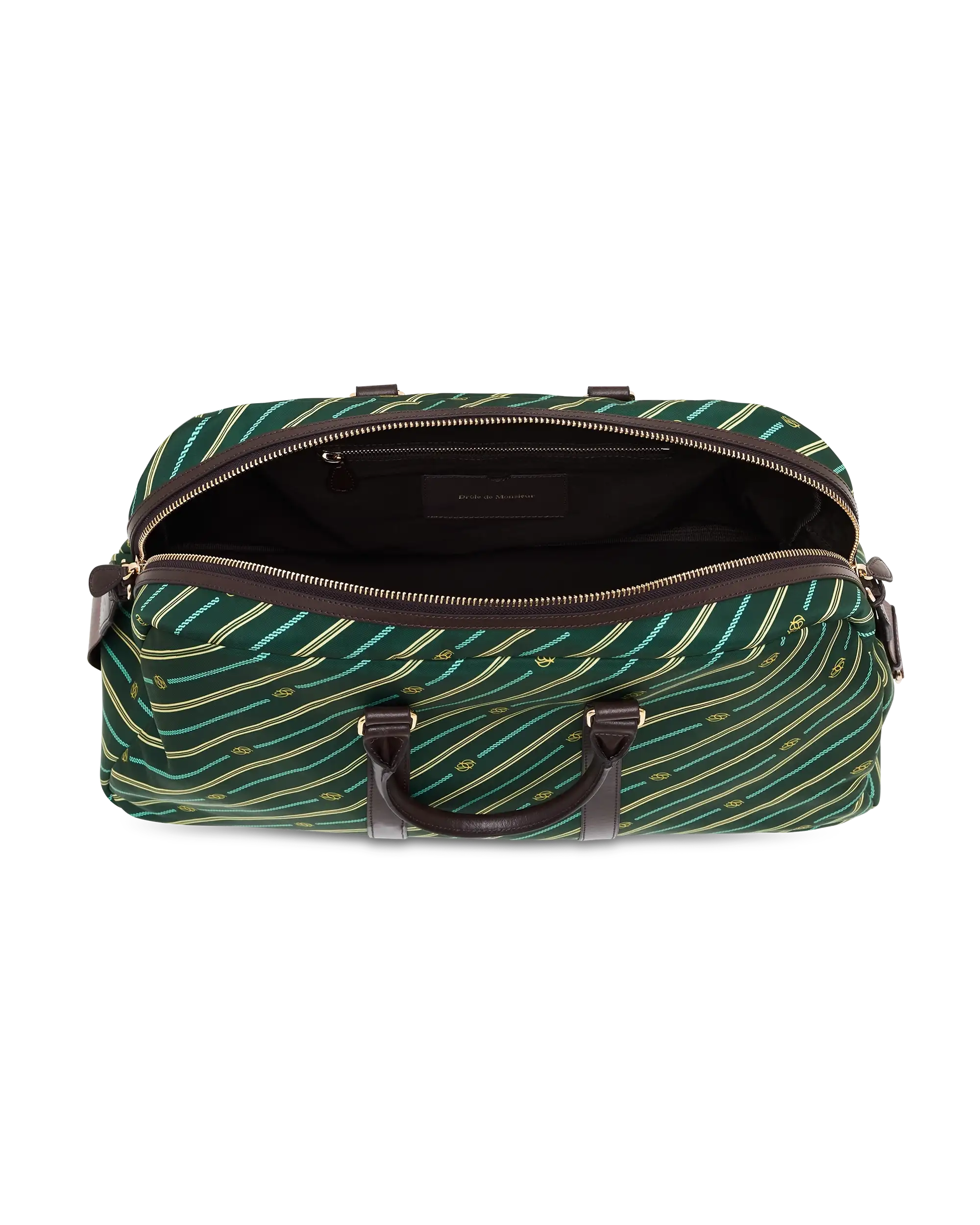 Drôle De Monsieur Monogram Weekender Reisetasche Grün Nylon
