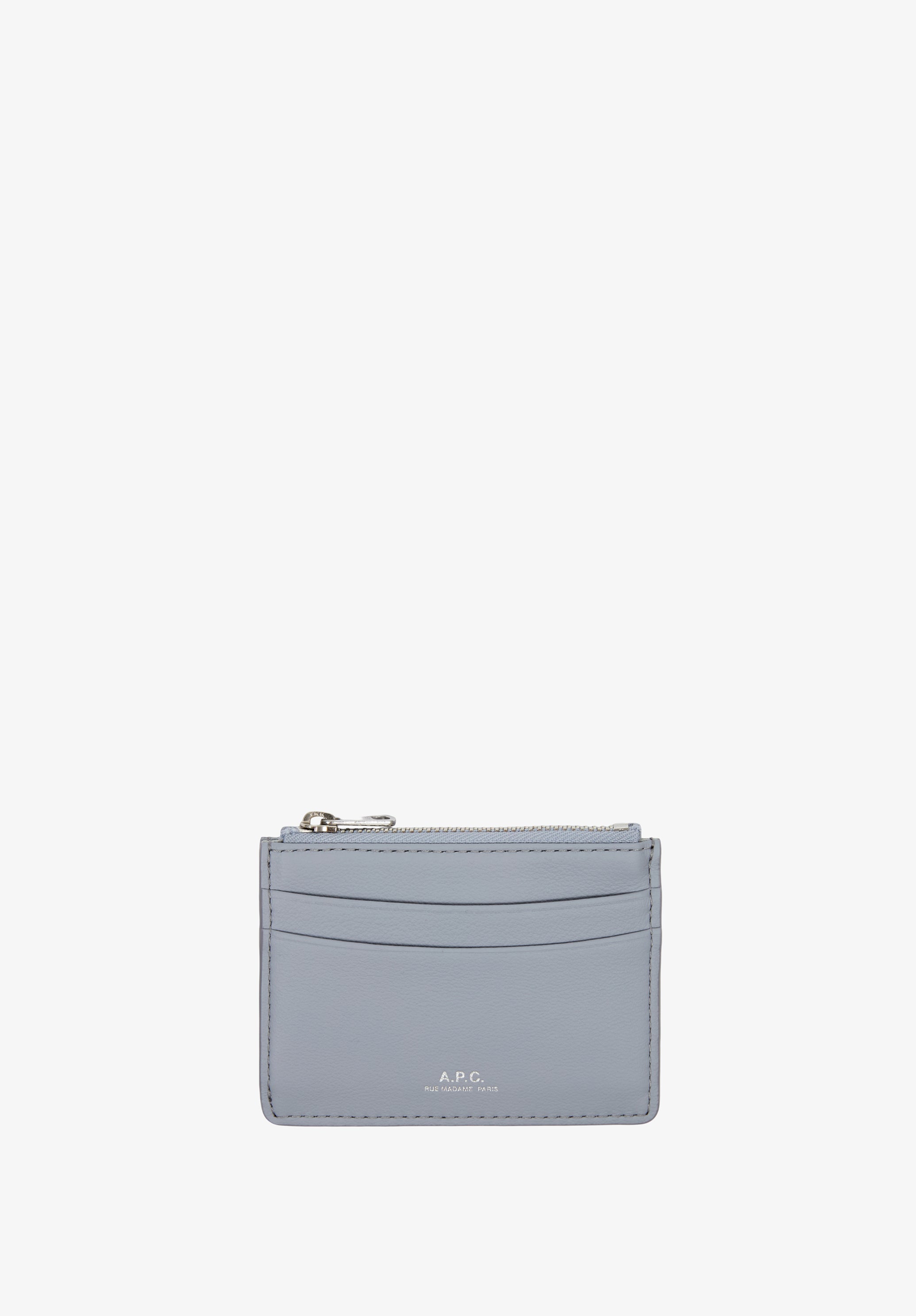 A.P.C. Paris Kartenetui Leder mit Reissverschluss TU