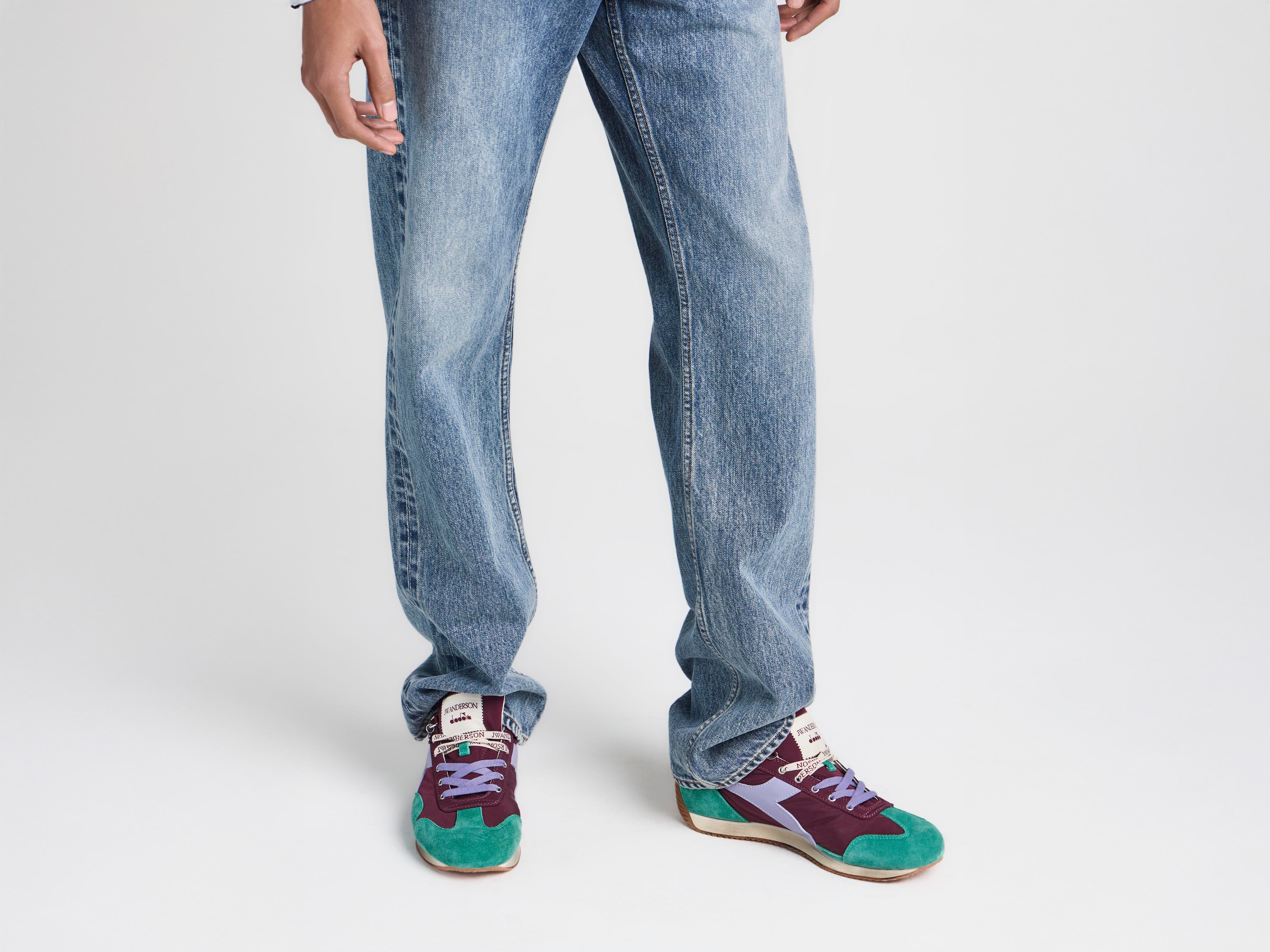 J.W.Anderson x Diadora Equipe Sneaker Herren Empire Red