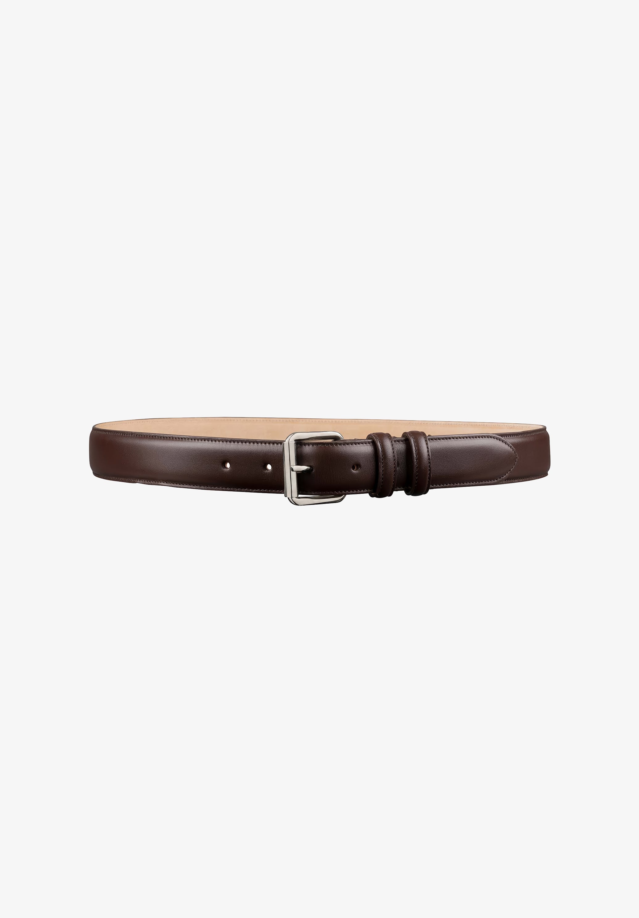A.P.C. Paris Gürtel Glattleder Silberschnalle
