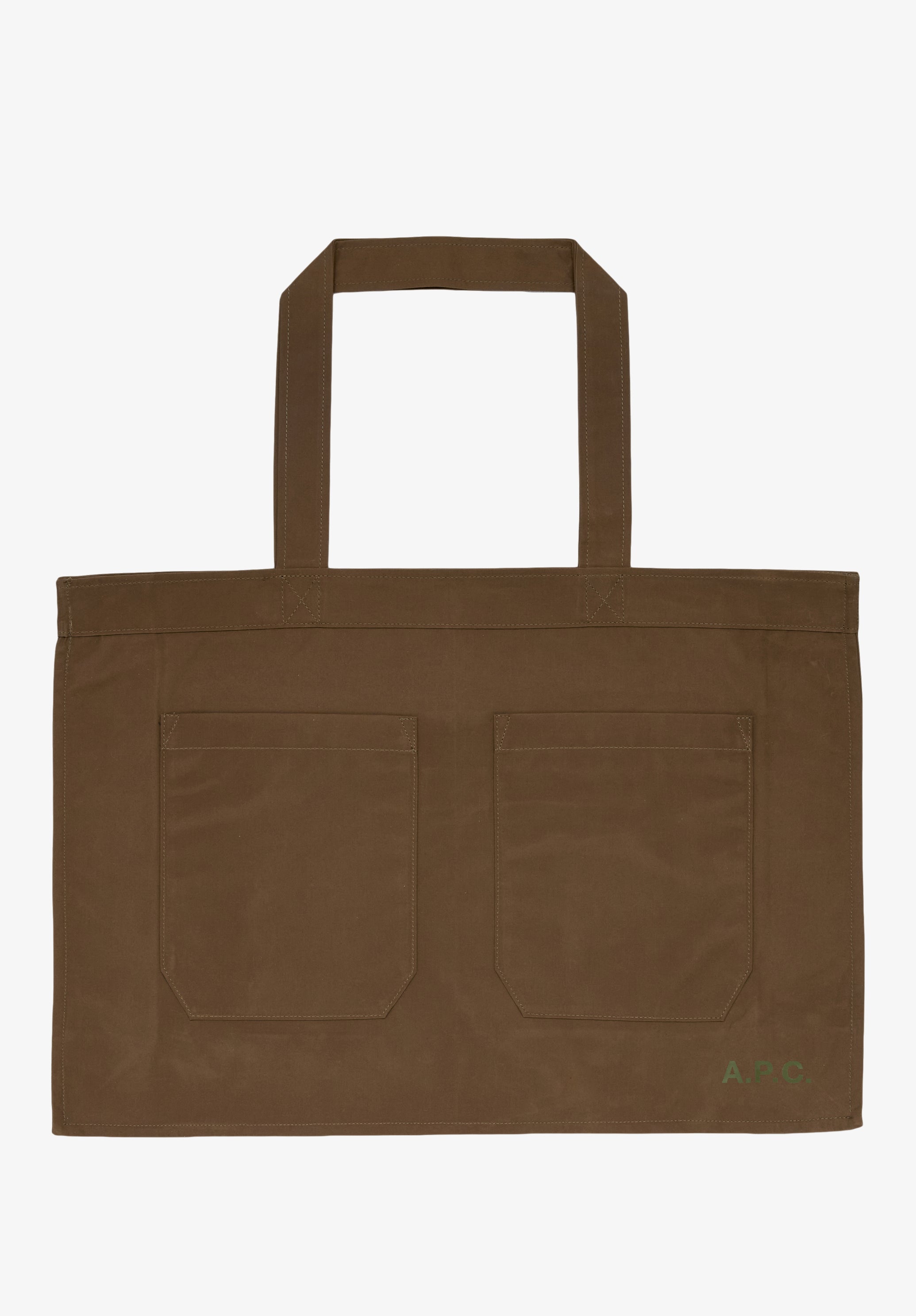 A.P.C. Zwei-Fächer Tote Bag Shopping Bag TU