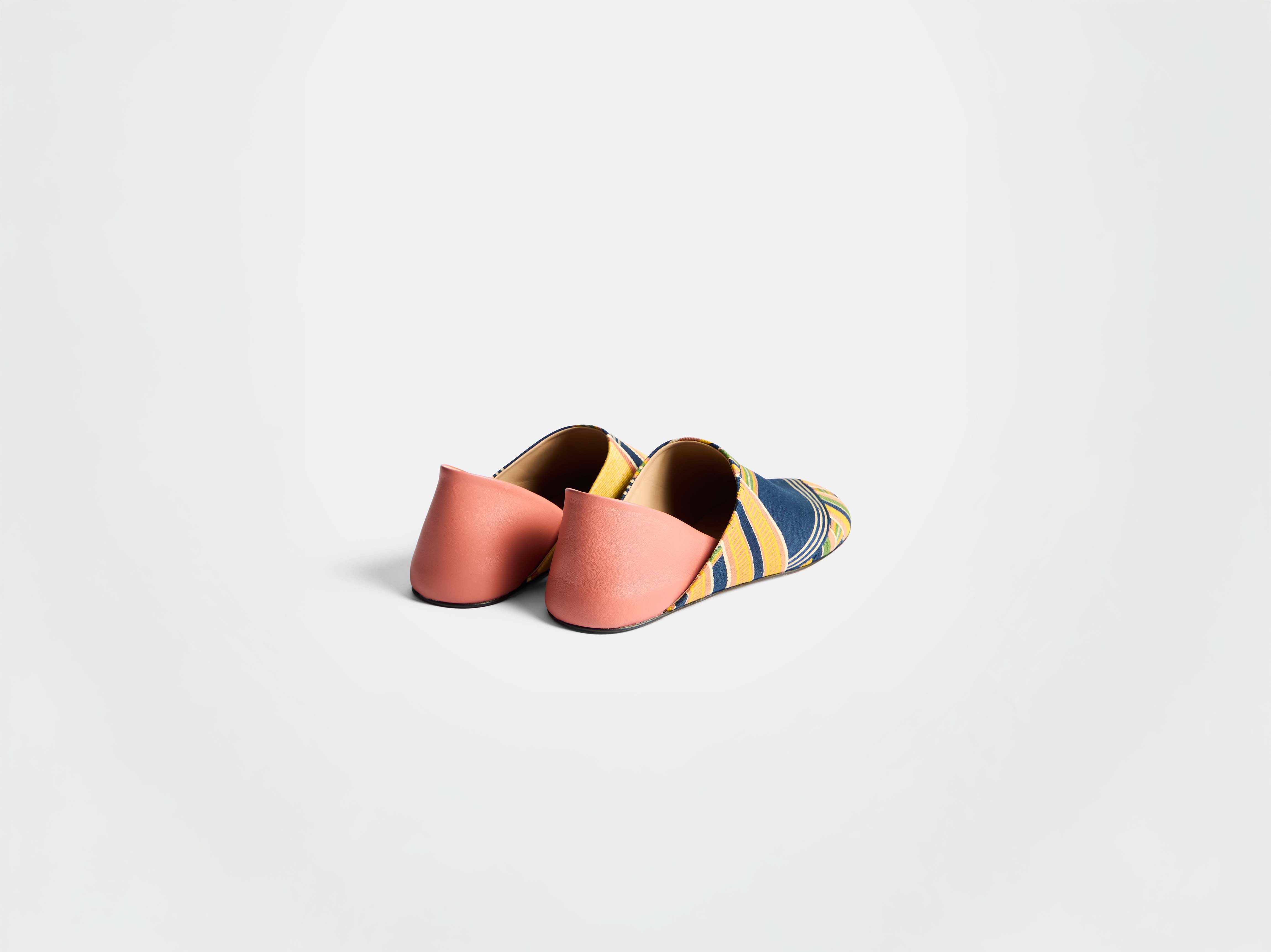 J.W.Anderson Slipper Mules Pantoletten Pink Multi Jacquard