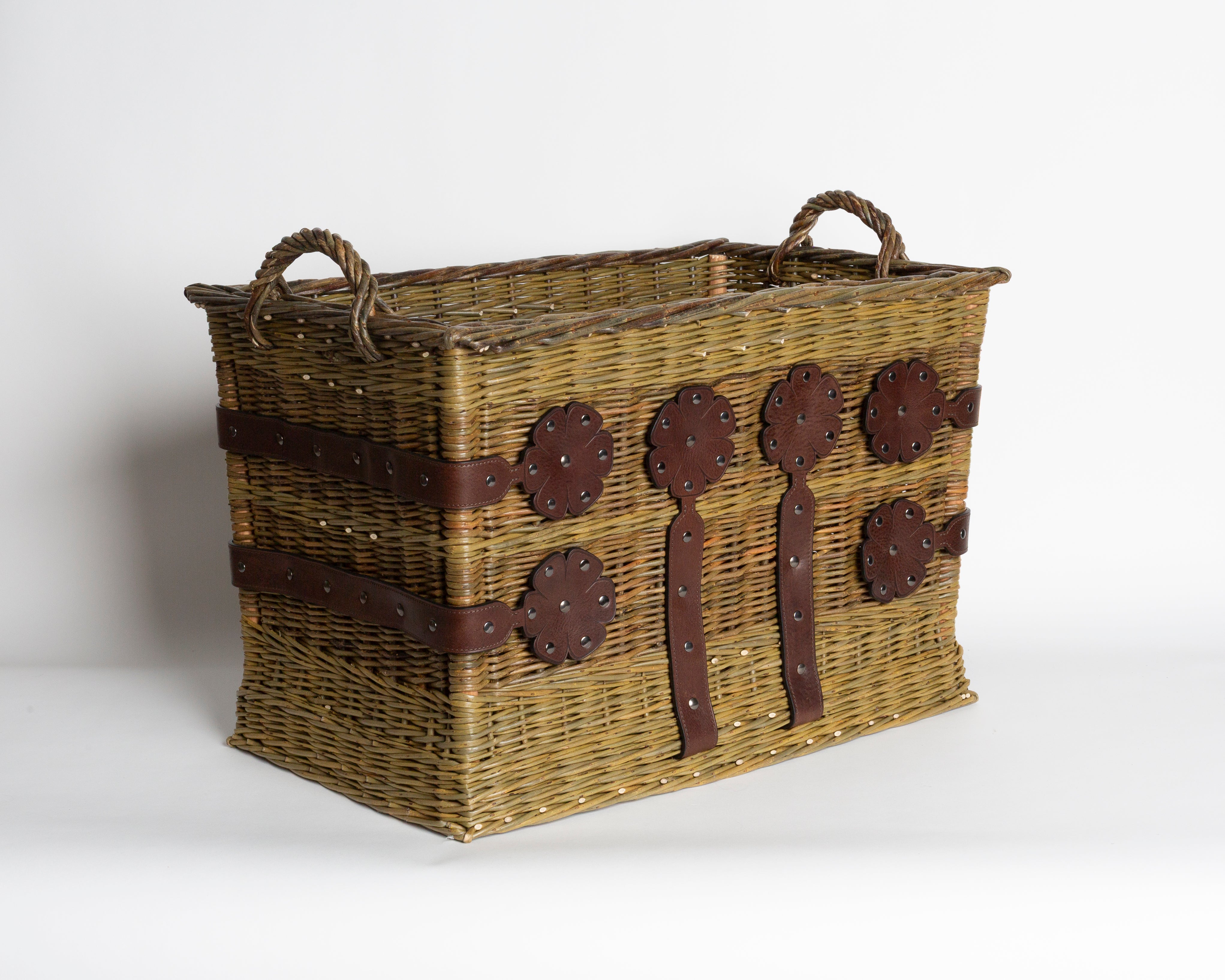 JW Anderson x Eddie Glew Log Basket Korb Braun Weide
