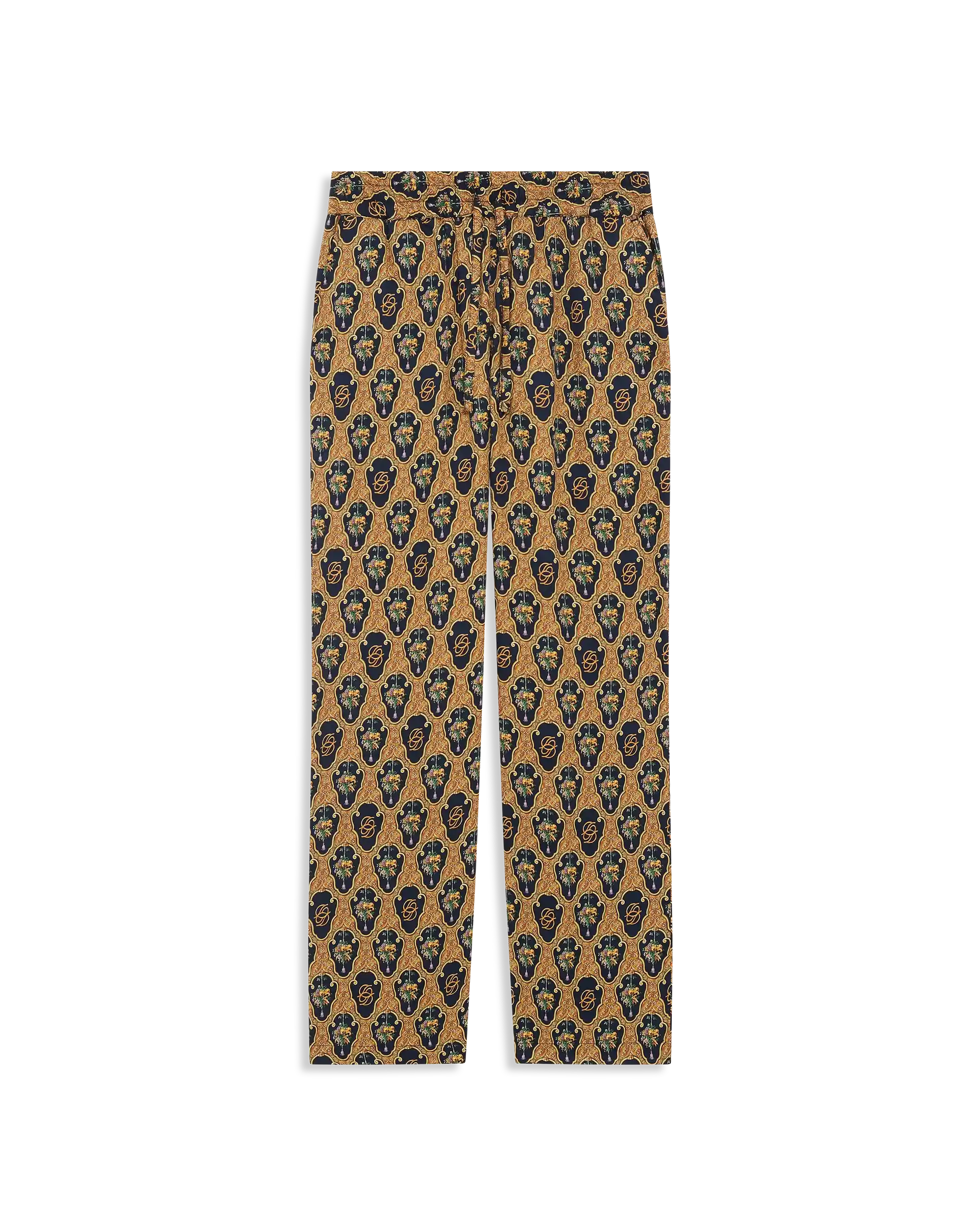 Drôle De Monsieur Baroque Grapes Pants Hose Viskose Multicolor