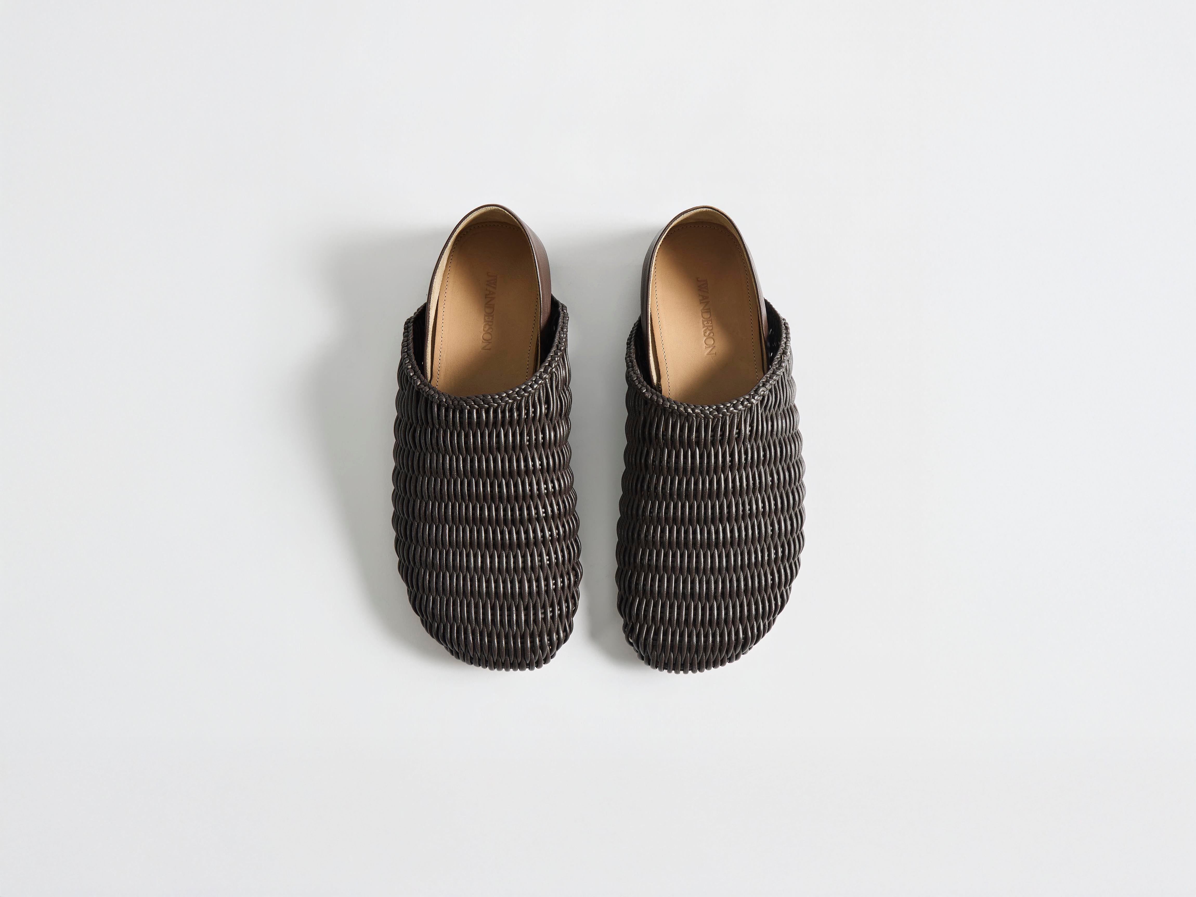 J.W.Anderson Slipper Mules Herren Geflochtenes Leder SI0002LA0403