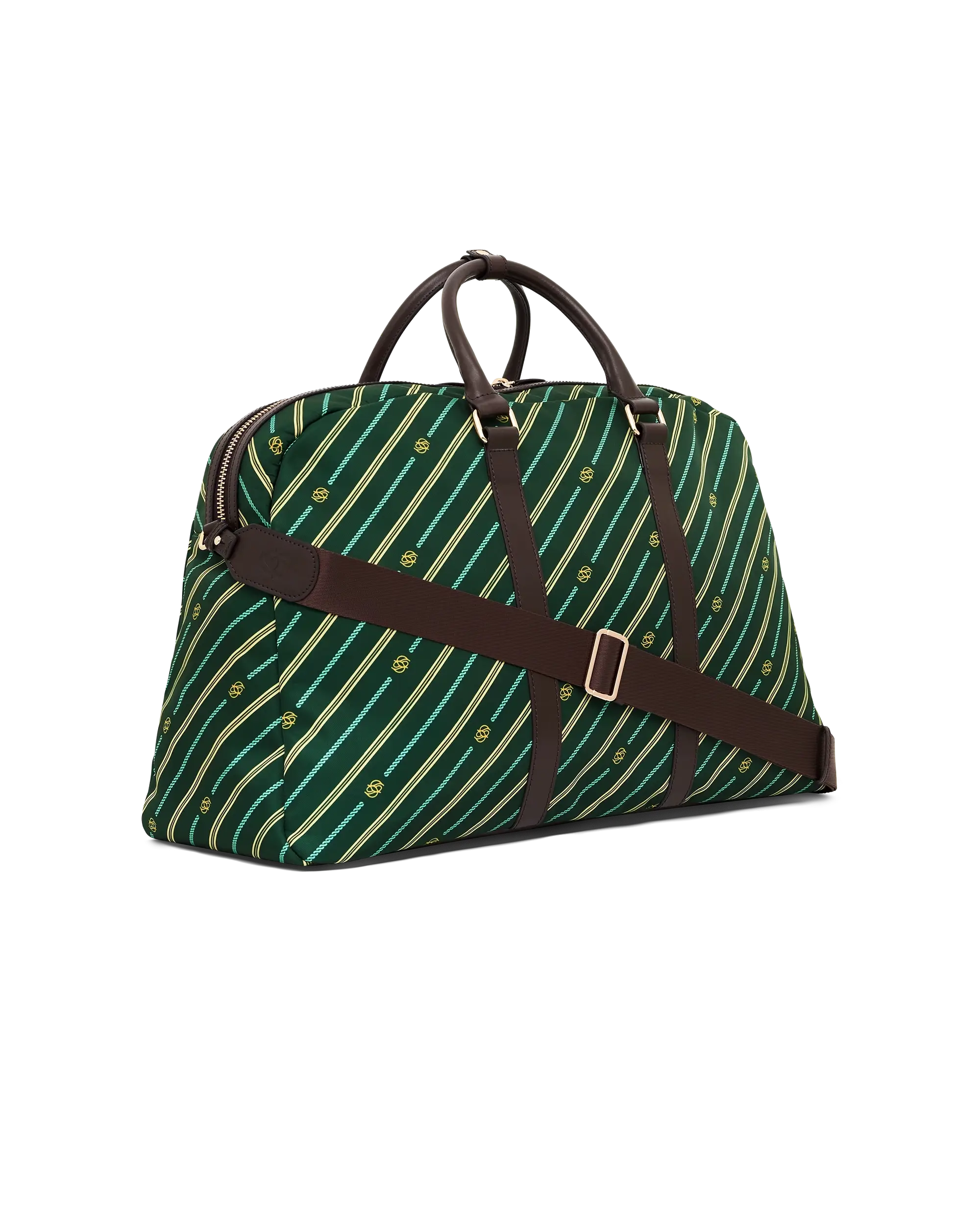 Drôle De Monsieur Monogram Weekender Reisetasche Grün Nylon