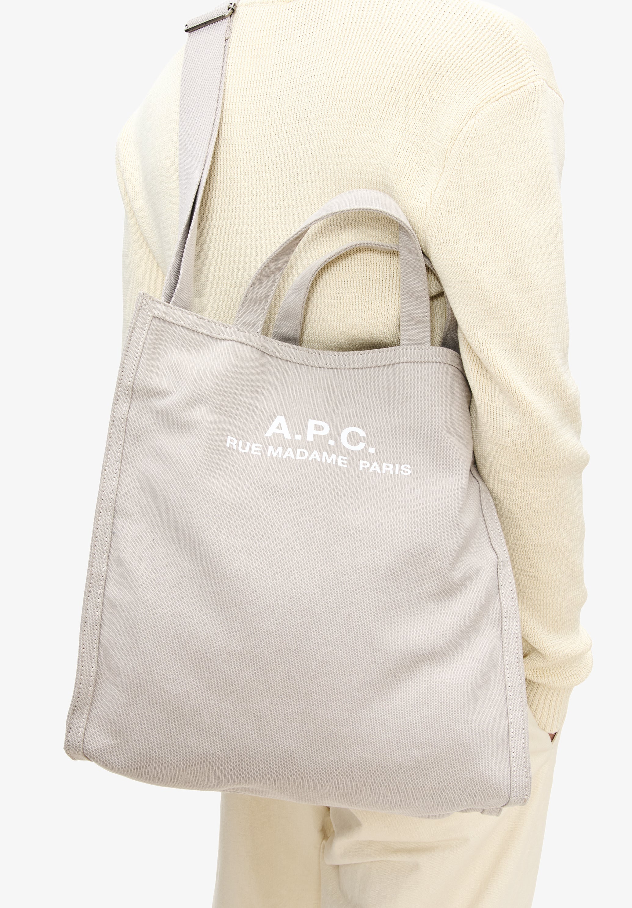 A.P.C. Recuperation Tasche grau Military Canvas