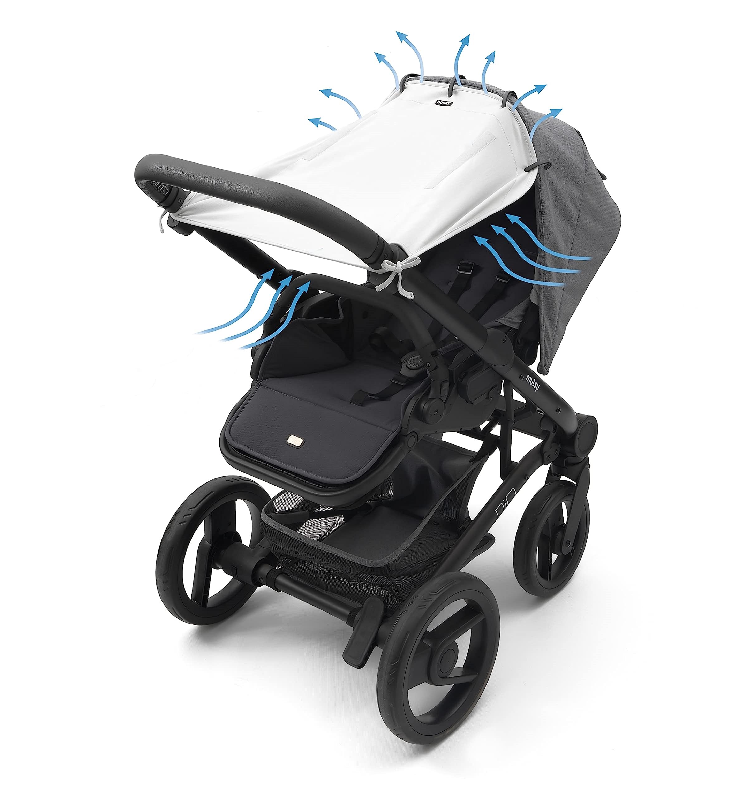Dooky Universal Cover Sonnensegel Kinderwagen Cream UPF50+