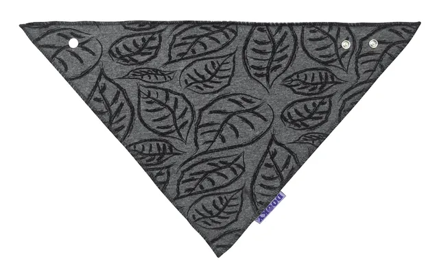 Dooky Care Dribble Bib Lätzchen Grey Leaves Druckknopf