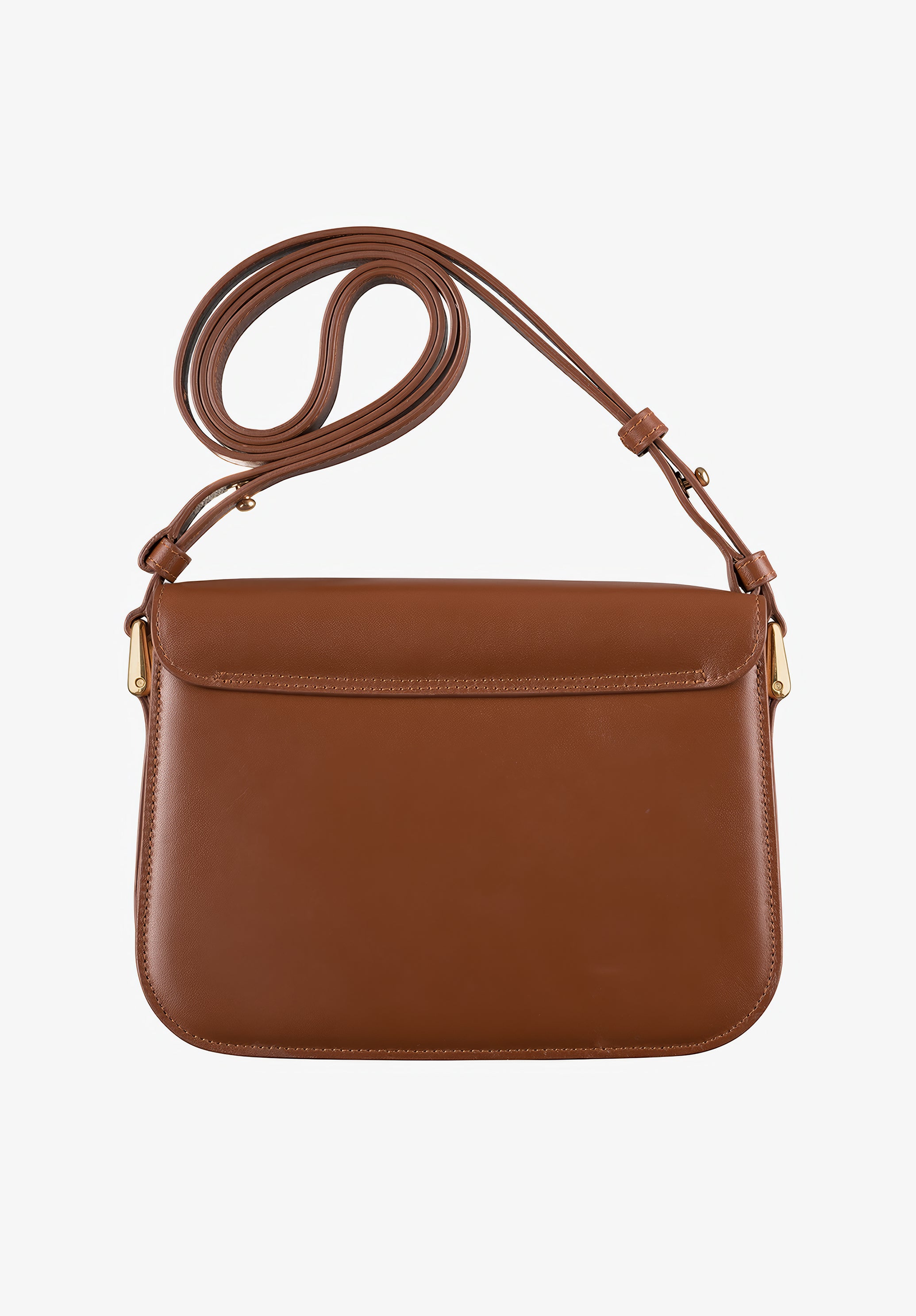 A.P.C. Grace Klein Ledertasche Mini Rindsleder Gold
