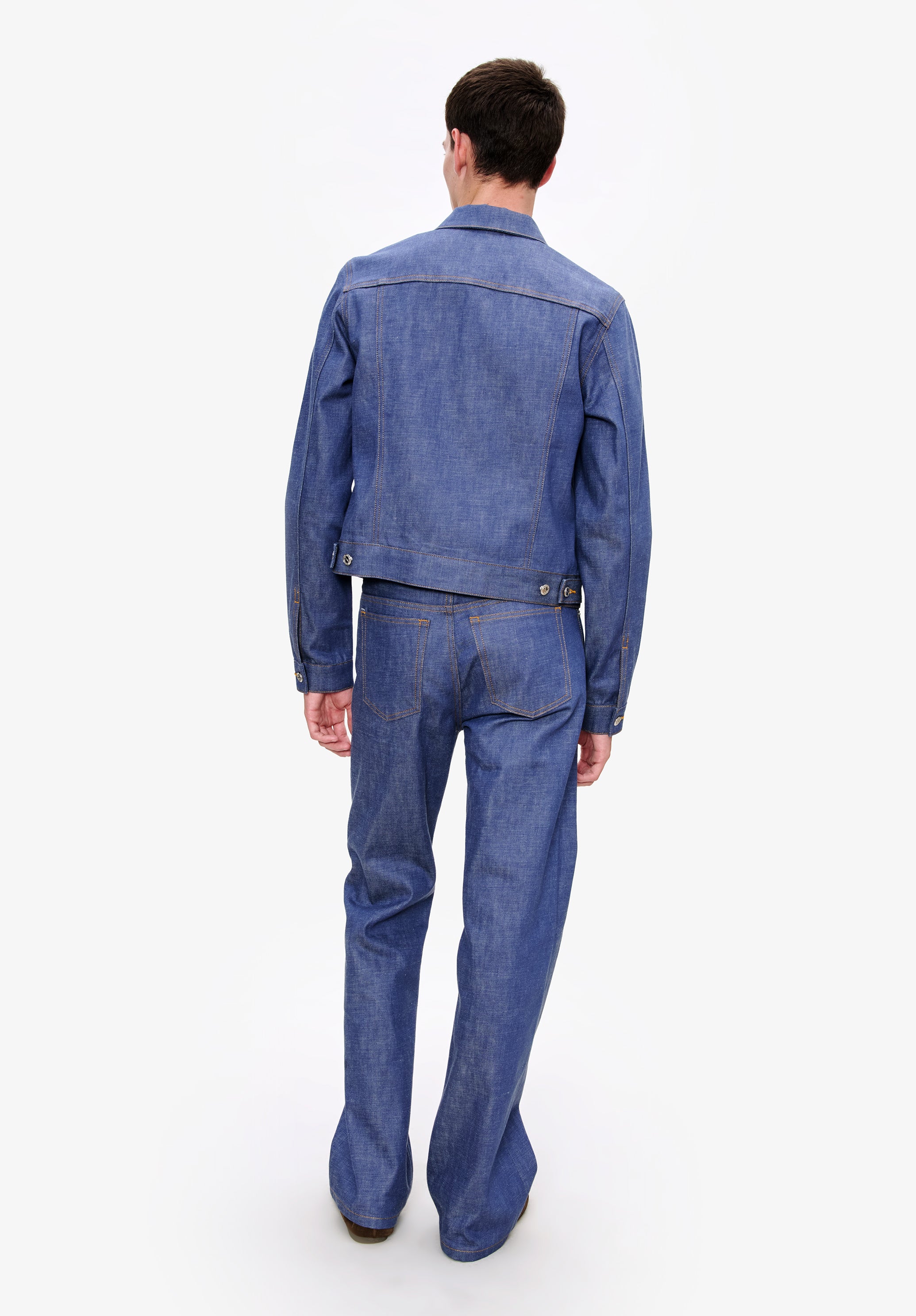 A.P.C. Lenny Jacke Kurz Blau Brusttaschen