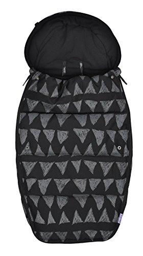 Dooky Footmuff Fußsack L Black Tribal 98x50 cm Winter Wasserdicht