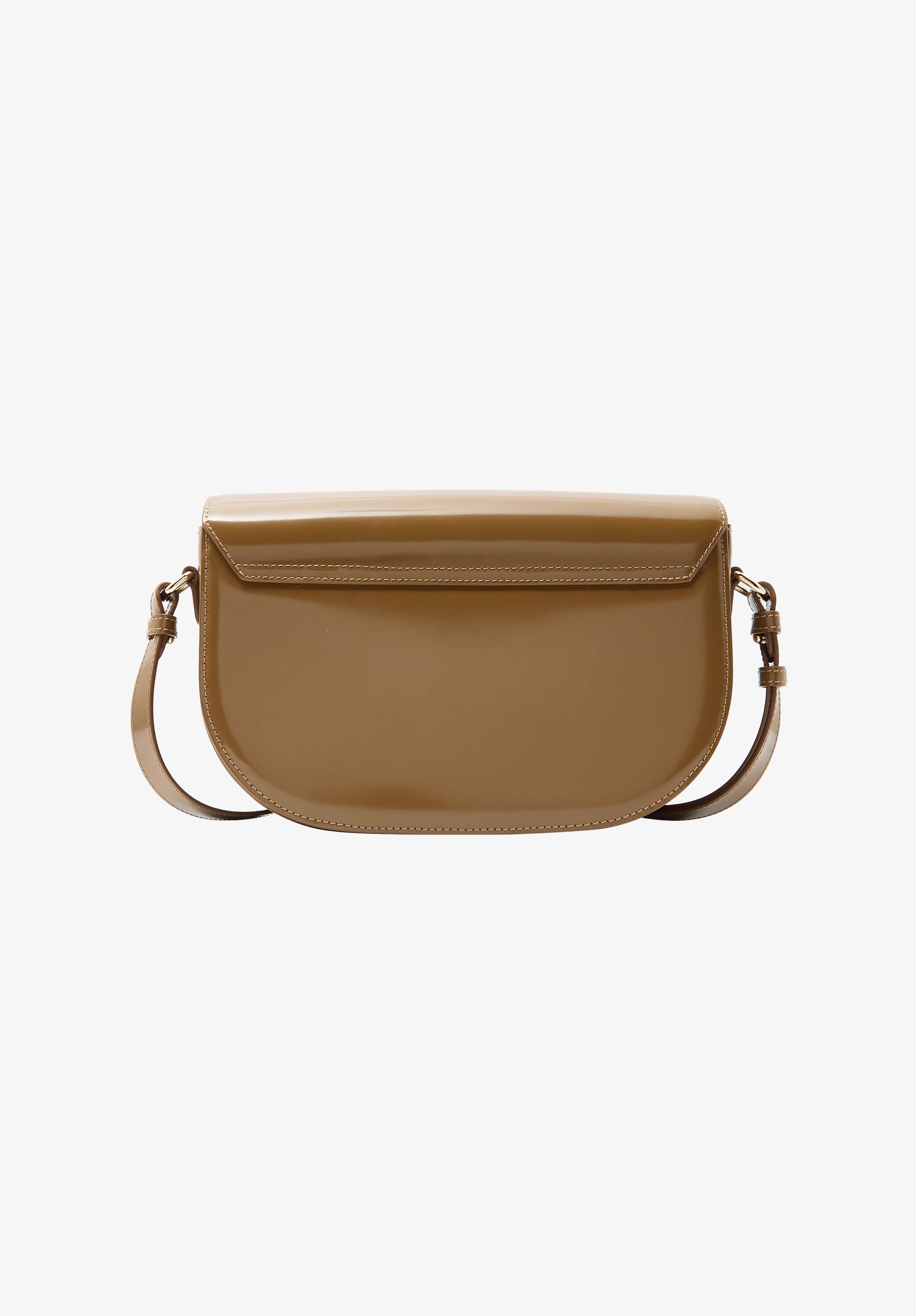 A.P.C. Le B-Side Tasche braun Leder Umhängetasche TU