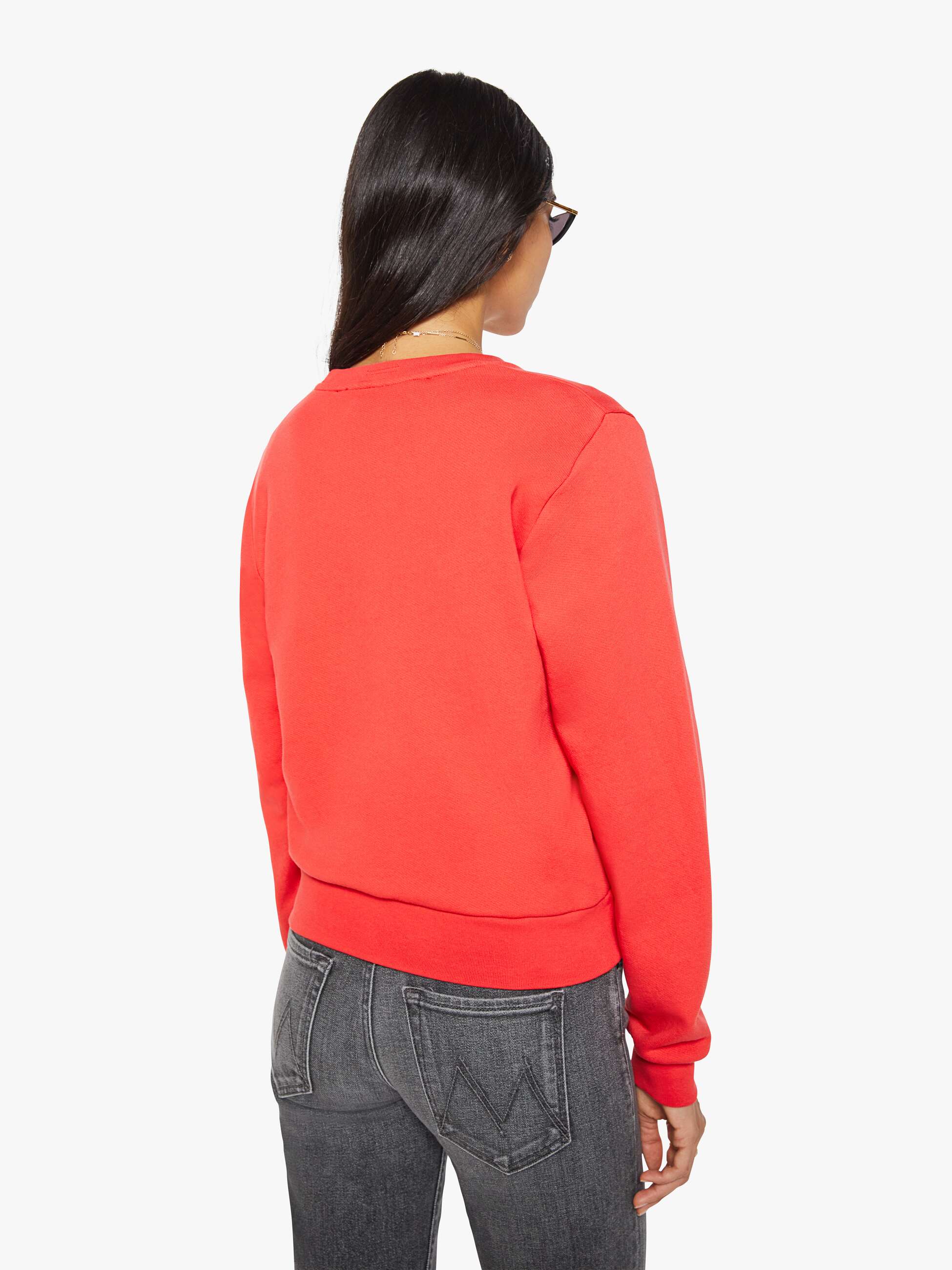 Mother The Dorito Camper Lil Firework Sweatshirt Rot Baumwolle