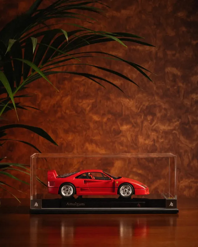 Drôle De Monsieur Ferrari F40 Modellauto 1:18 Sammlerbox