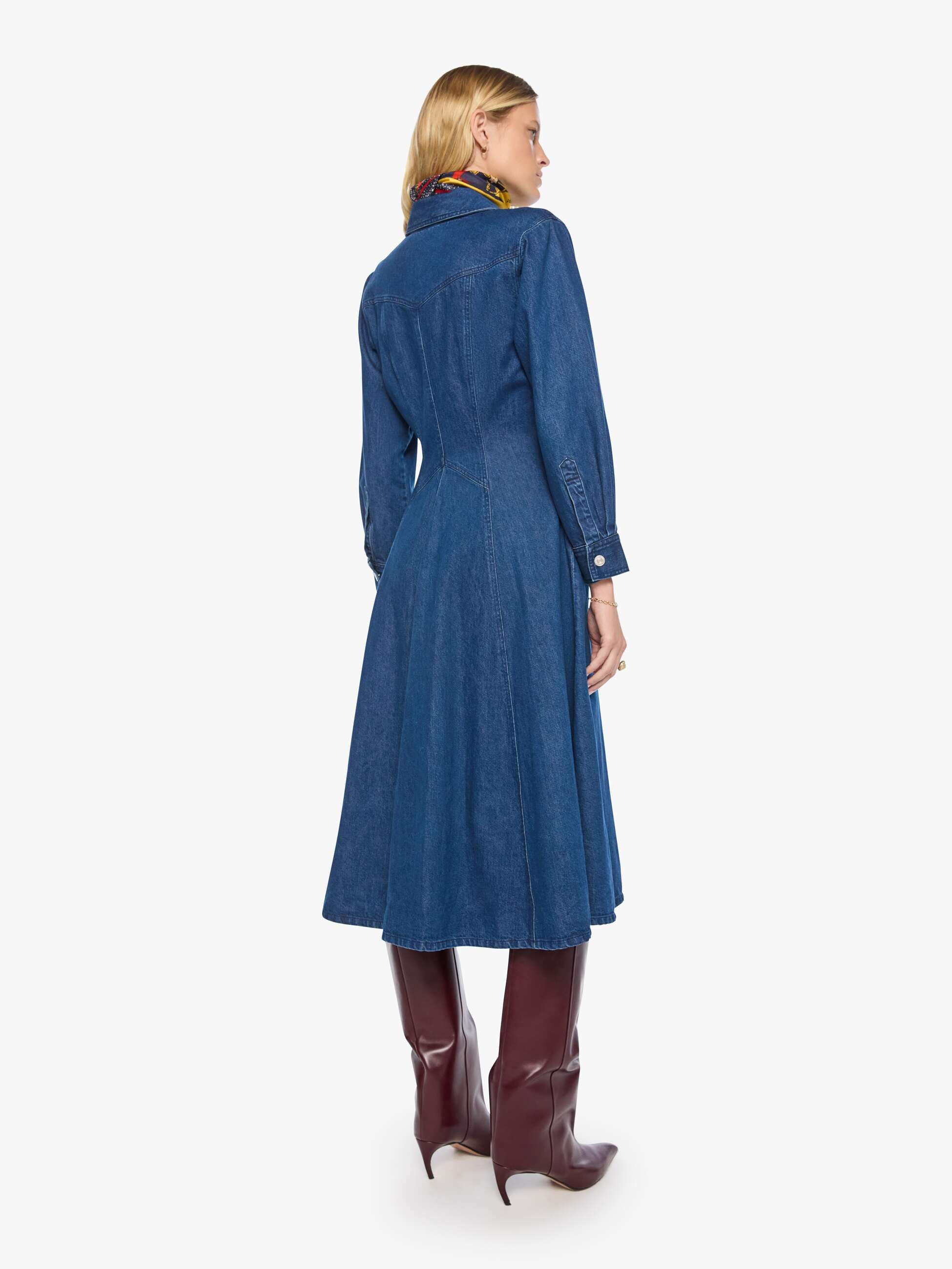 Mother Skirts Dresses Honor Roll Western Kleid Dunkelblau