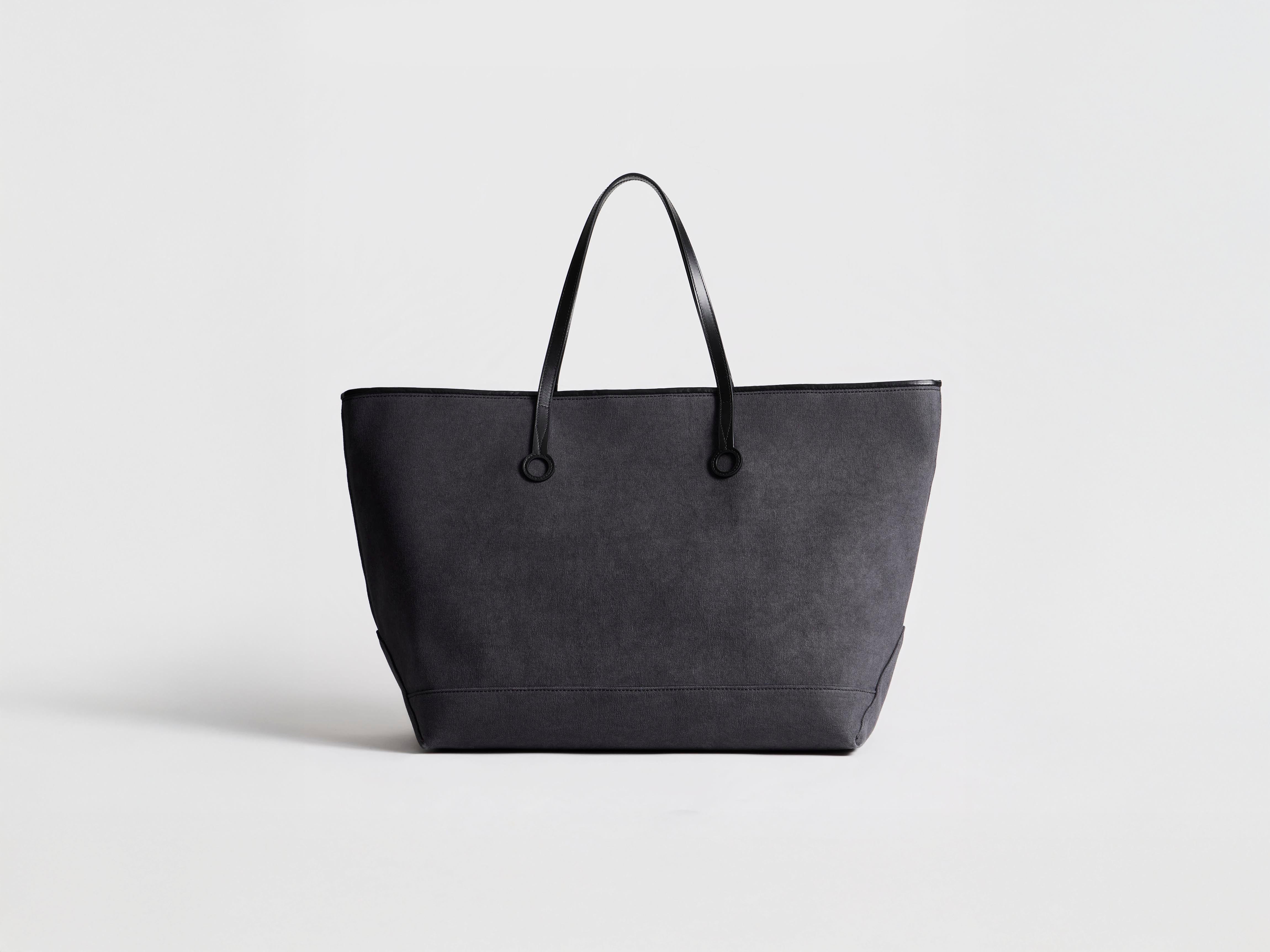 J.W.Anderson Bags XL Anchor Tote Canvas Leder Navy O/S