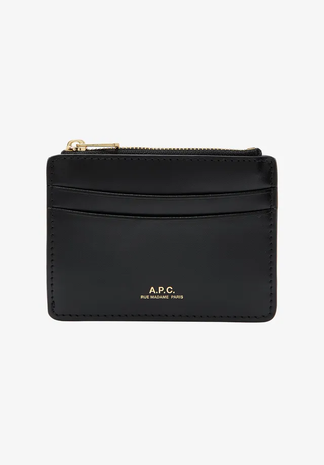 A.P.C. Paris Kartenhalter Reissverschluss Logo