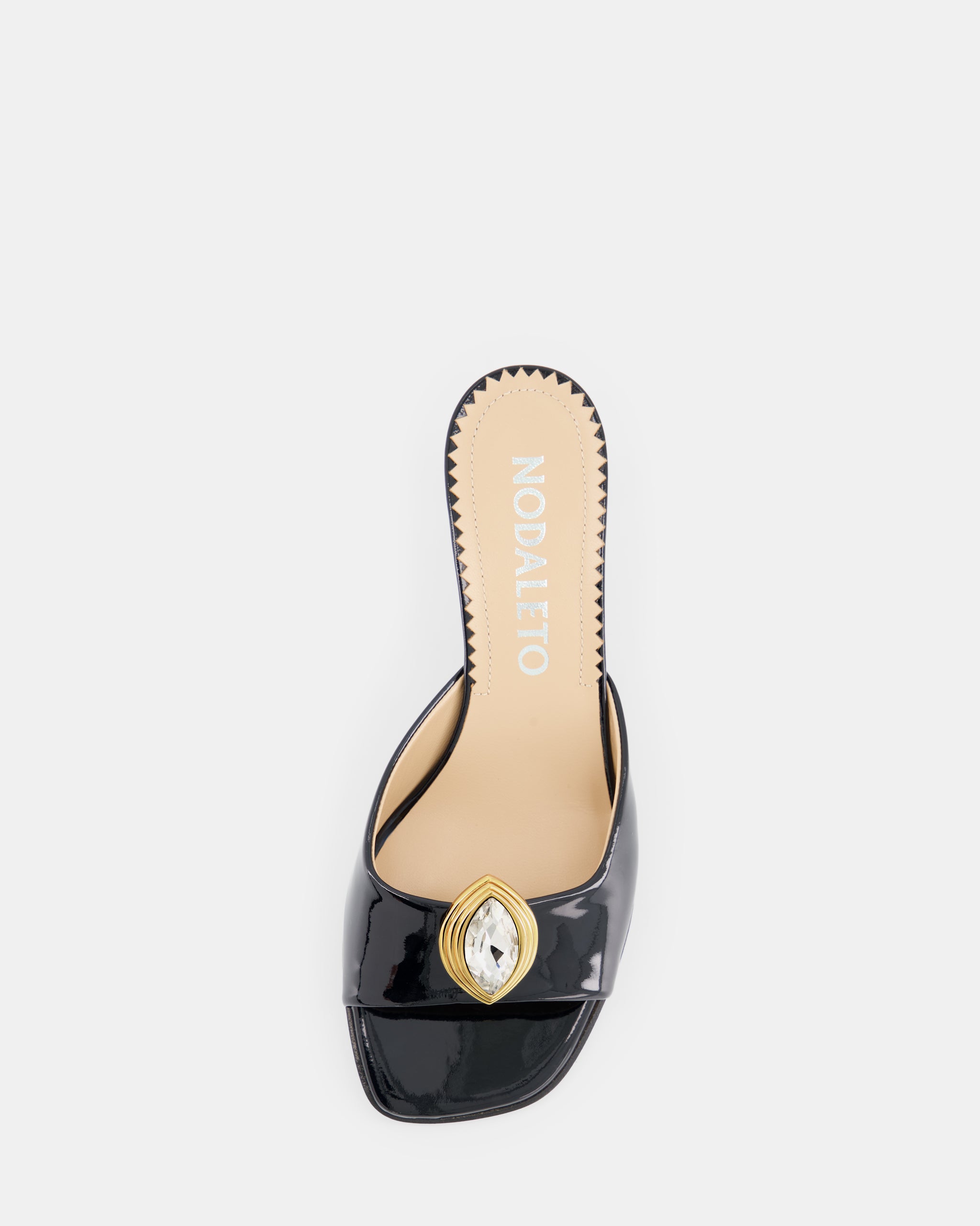 Nodaleto x Julietta Petal Schuhclip Crystal Gold 2er