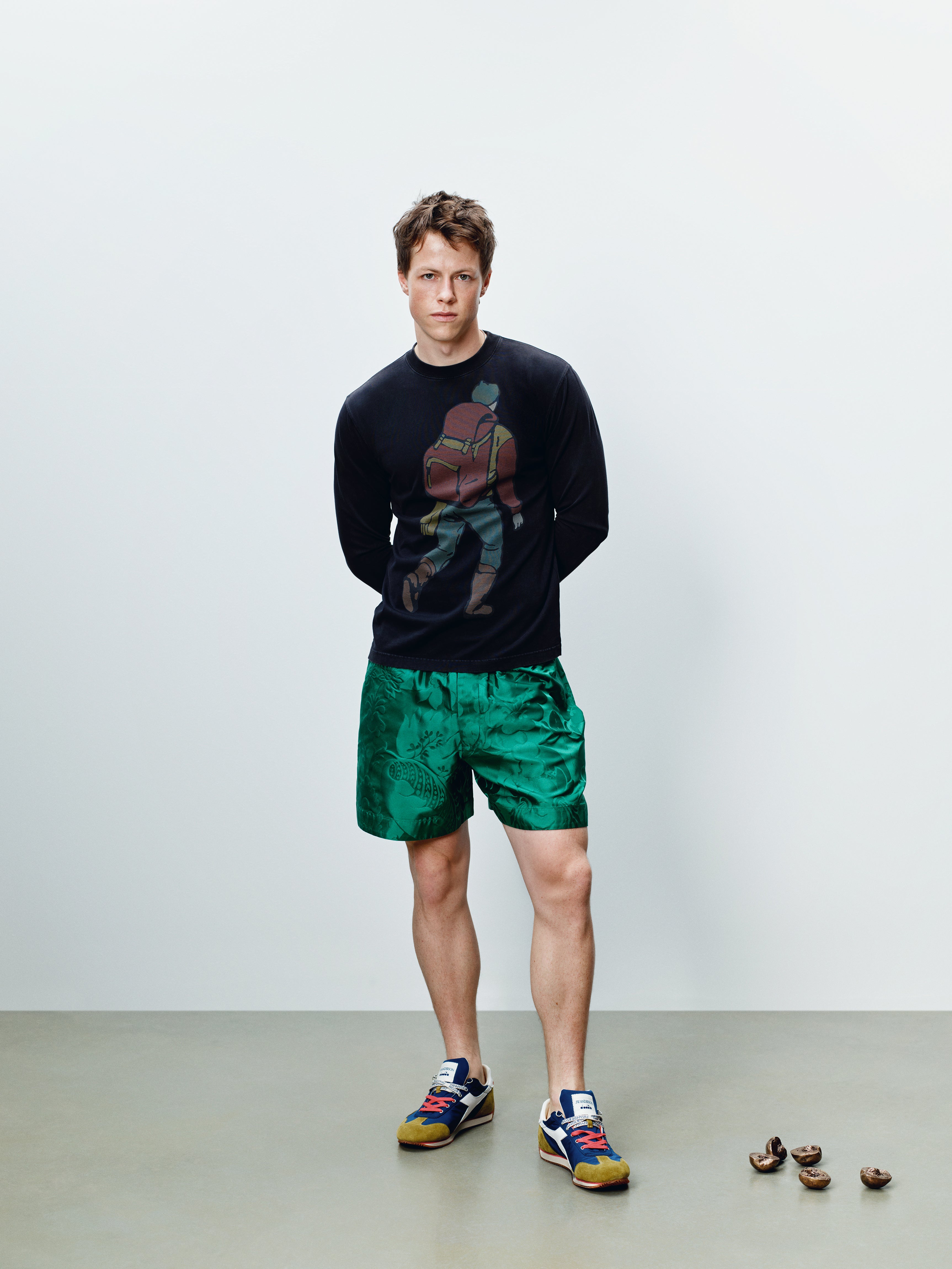 J.W.Anderson Shirts Hiker Langarm Shirt Schwarz Baumwolle