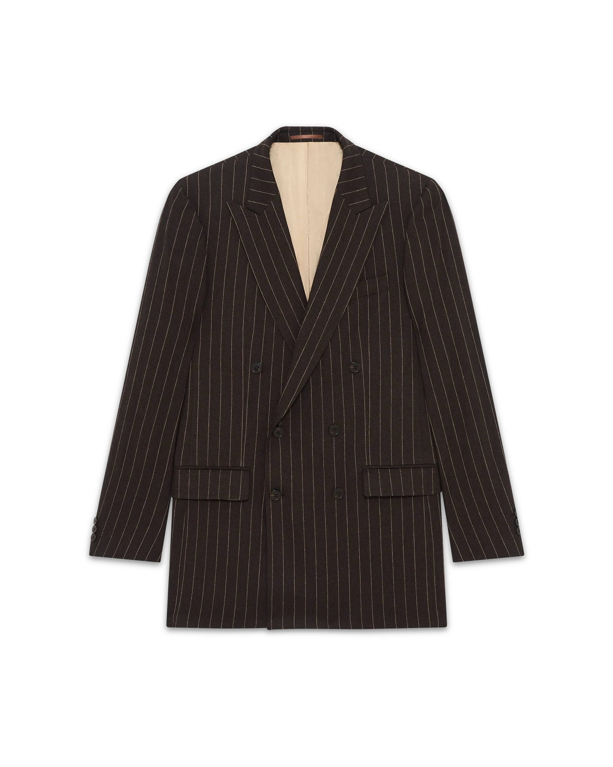 Drôle De Monsieur Le Blazer Croisé Sakko braun Wolle