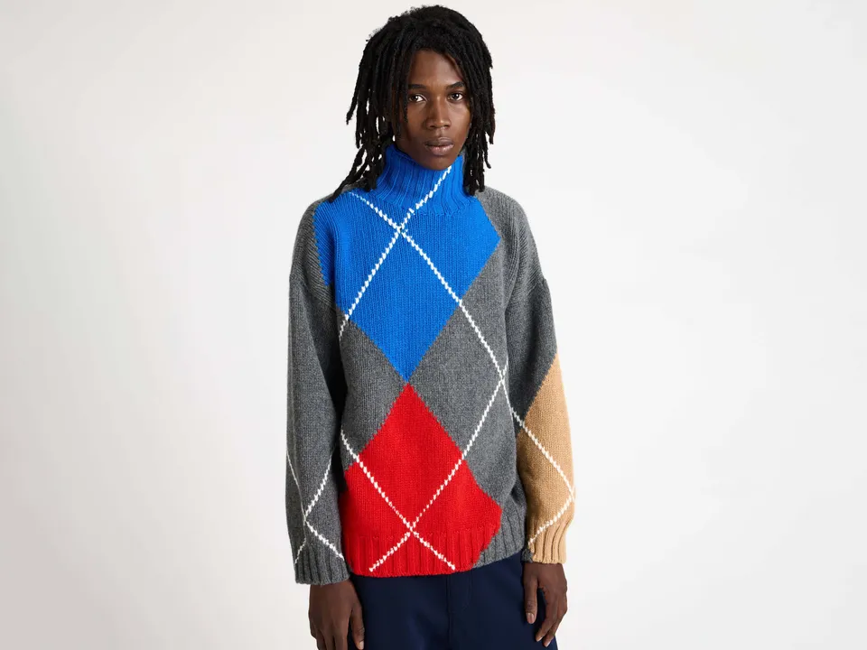 J.W.Anderson Knitwear Turtle Neck Pullover Natur