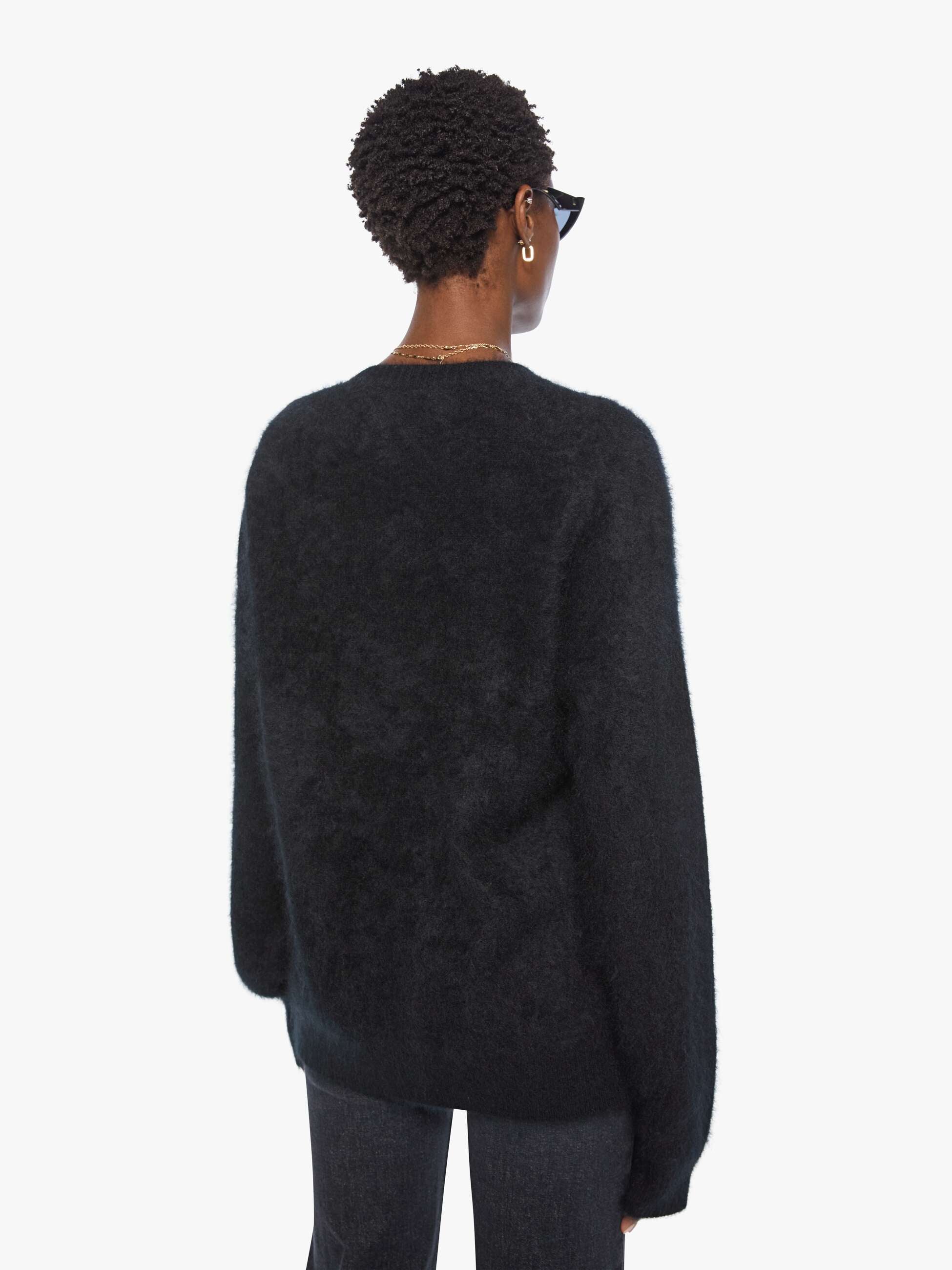 Mother The Biggie Jumper Pullover Dark Sapphire Baumwolle