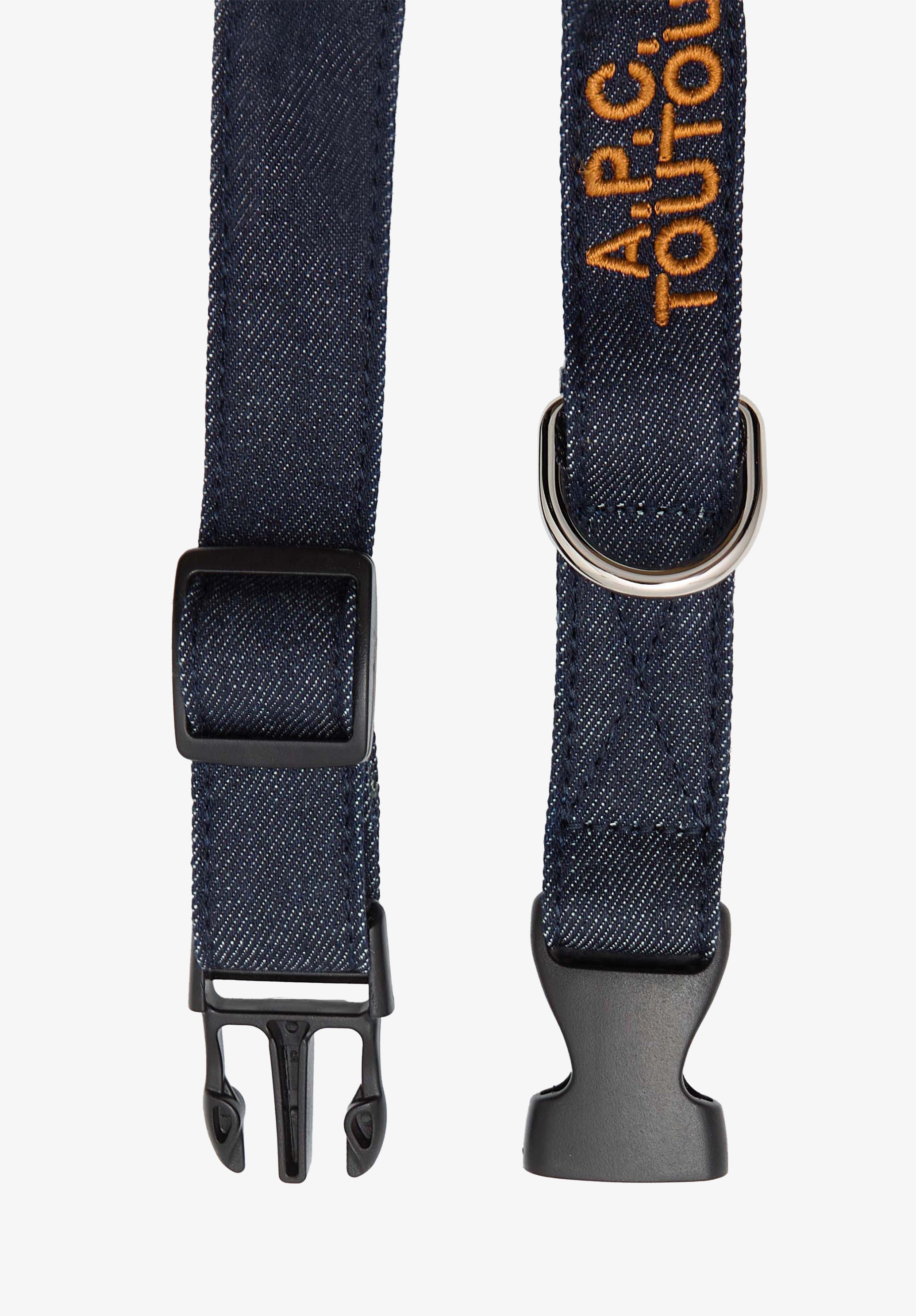 A.P.C. Chien Hundeleine T1 schwarz verstellbar