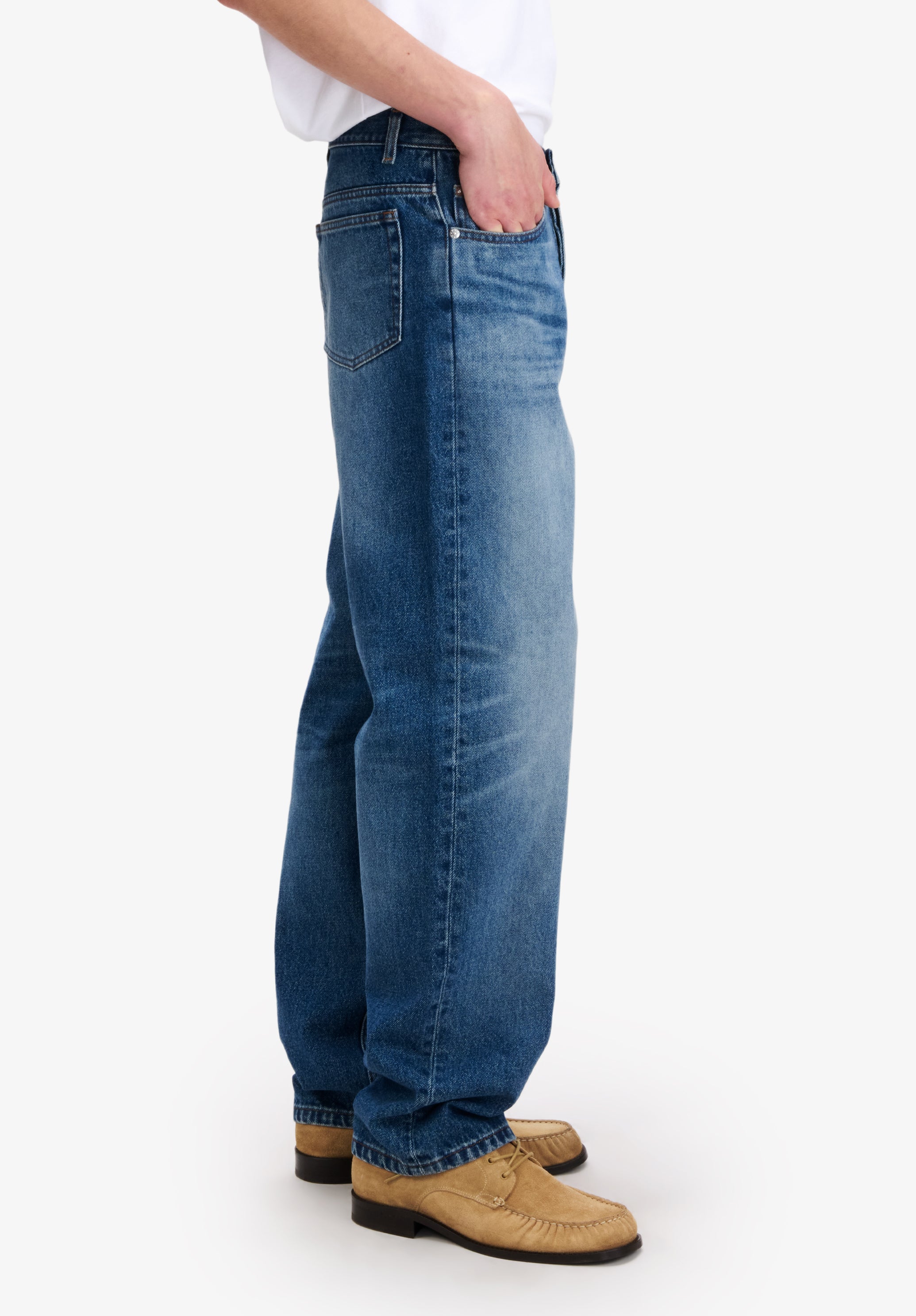 A.P.C. Fairfax Jeans Denim weit Gr. 30