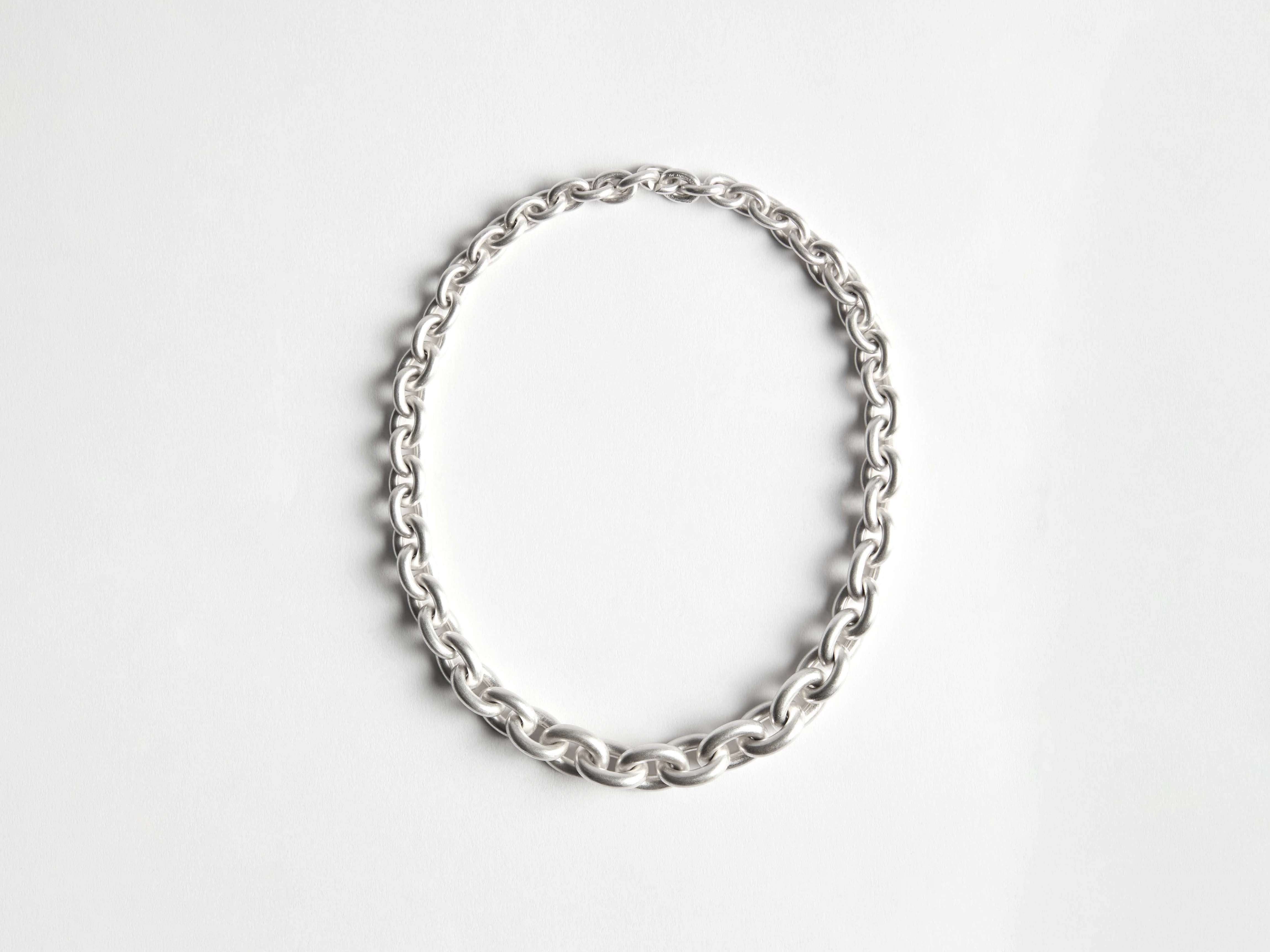 J.W.Anderson Fine Jewellery Chain-Link Kette Weissgold 18kt