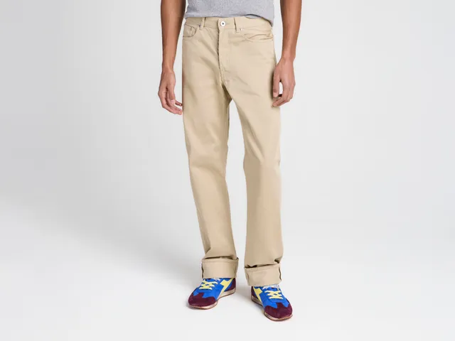J.W.Anderson Straight Leg Jeans Herren Beige