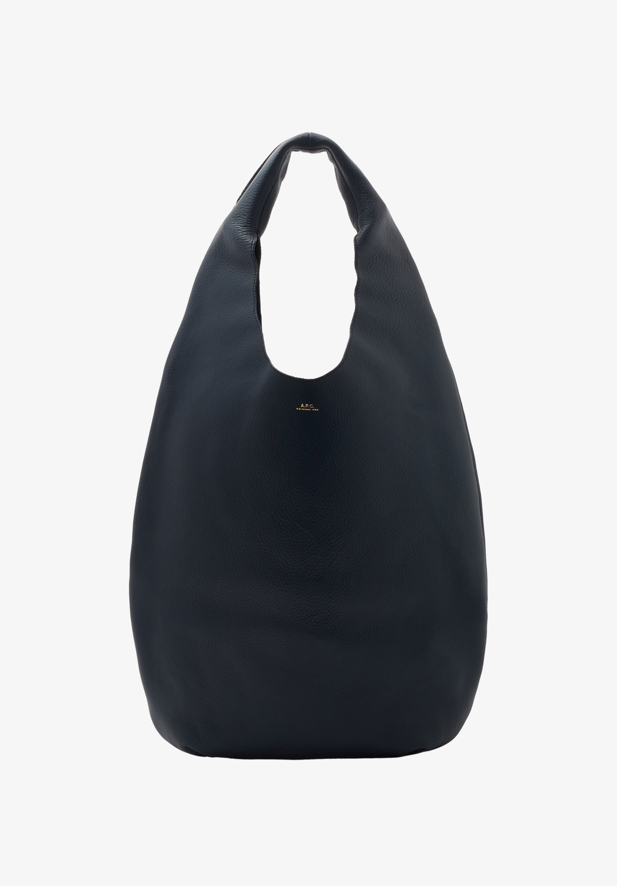 A.P.C. Le Neige Tasche Leder schwarz Tote Bag TU