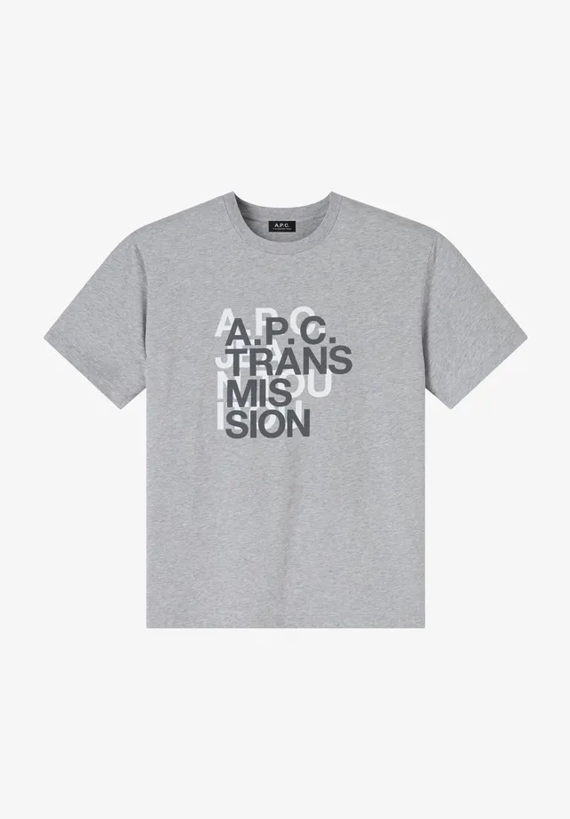 A.P.C. Transmission T-Shirt Bio-Baumwolle Größe M