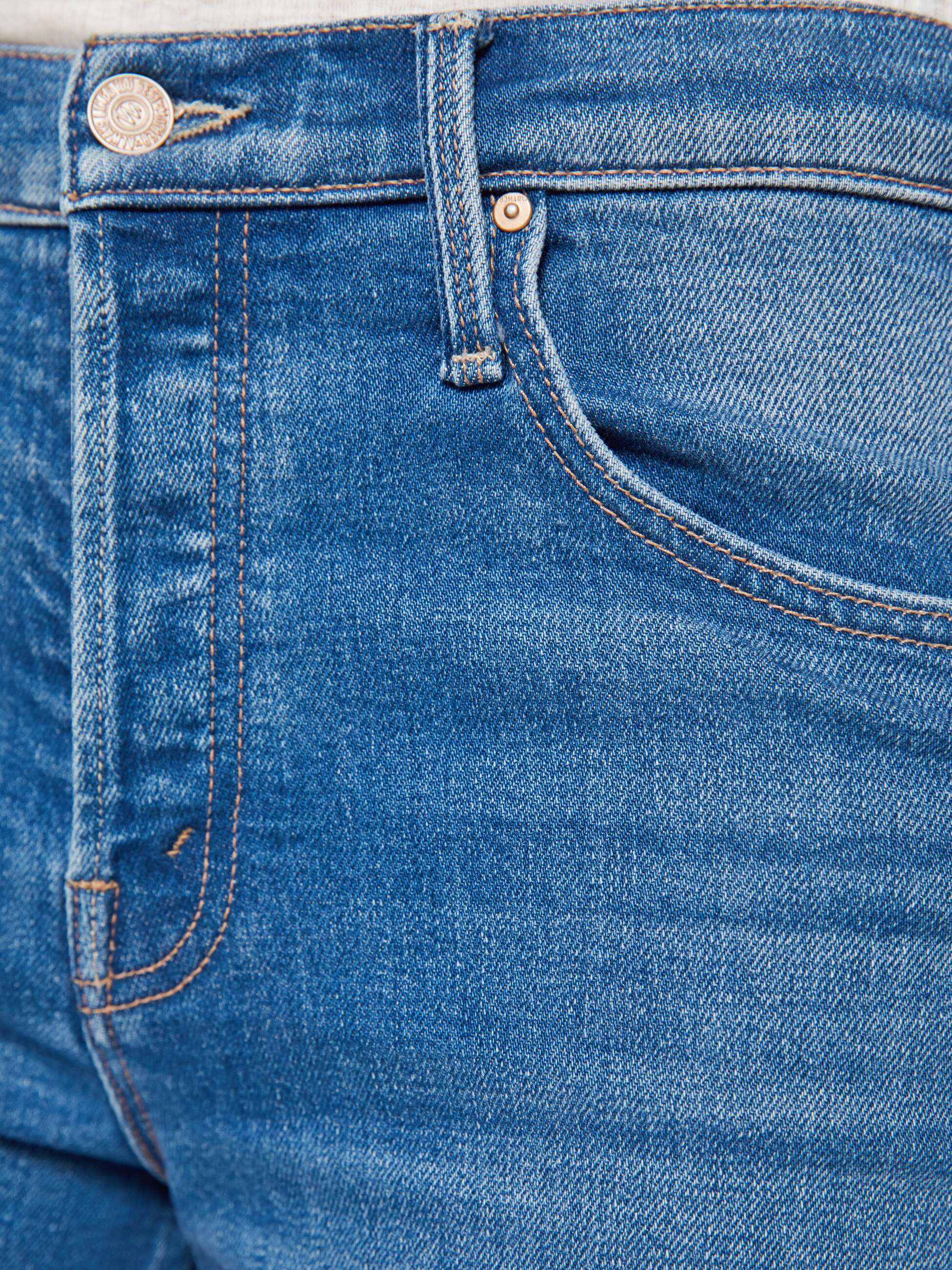 MOTHER Denim The Rerun Sneak Jeans Kissing The Caddy Wide Leg