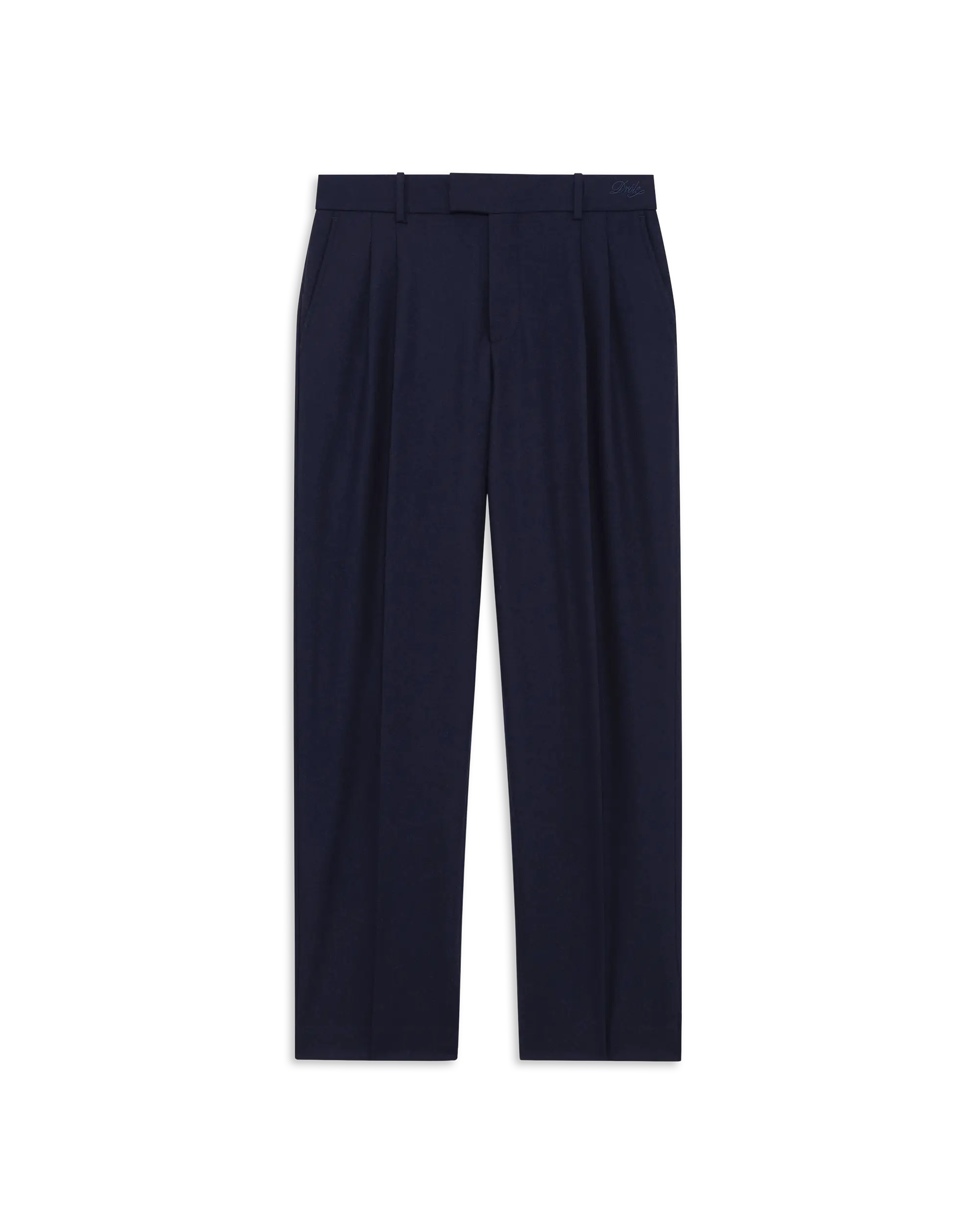 Drôle De Monsieur Golfer Flannel Pants Stoffhose Navy