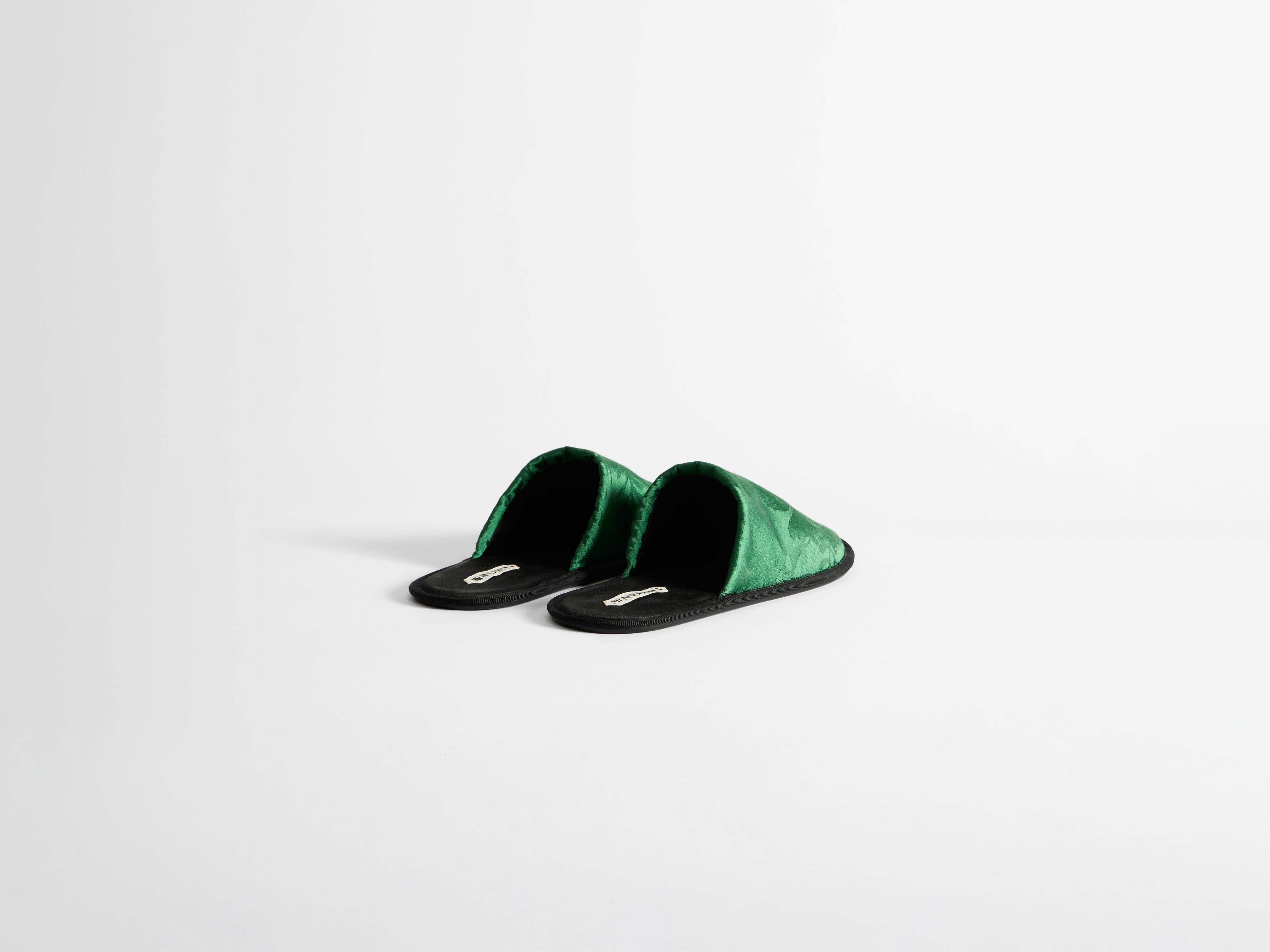 J.W.Anderson Close Toe Slides Pantoletten Emerald Damen