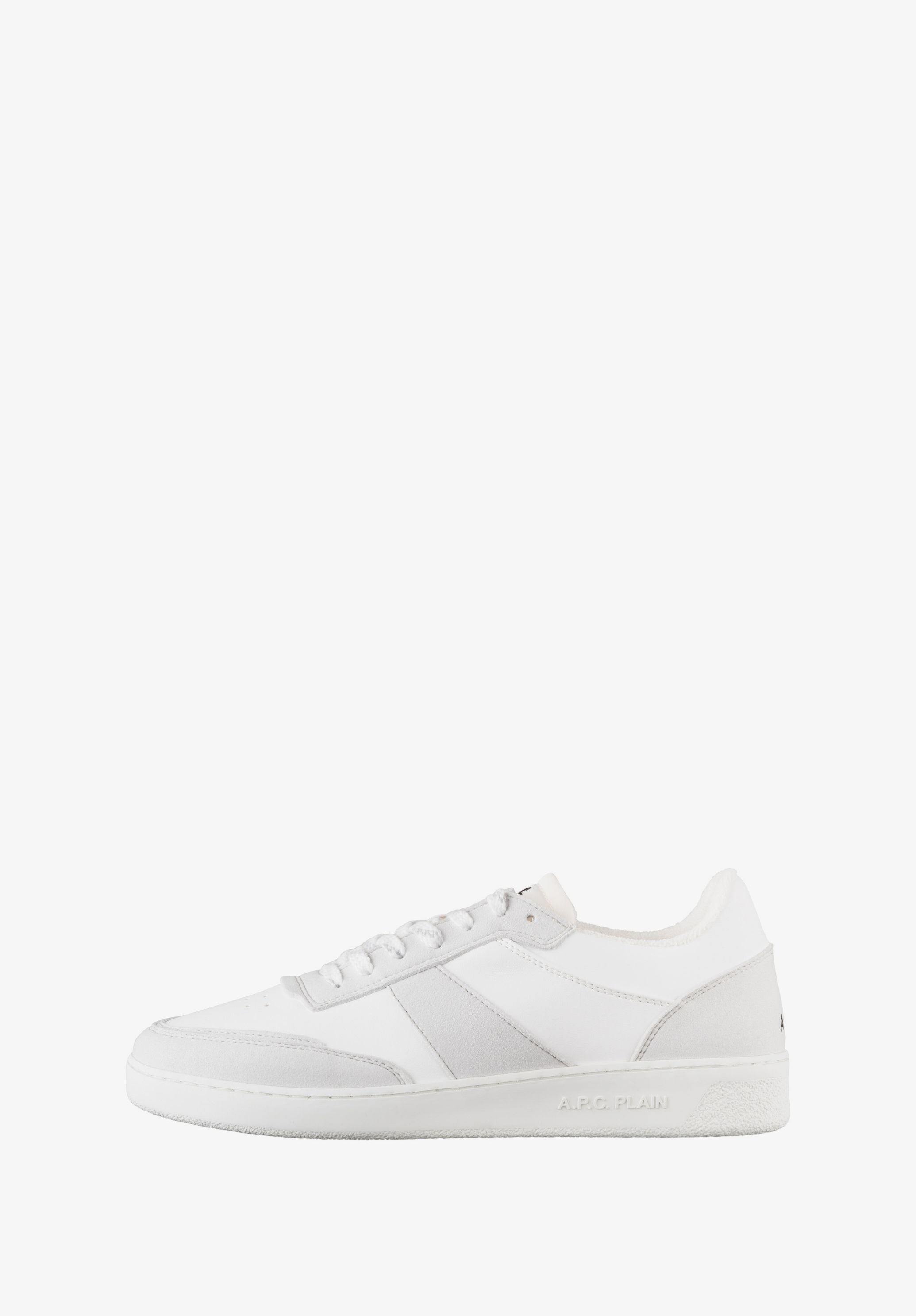 A.P.C. Plain Sneakers weiß Gr.42 Unisex Schnürer