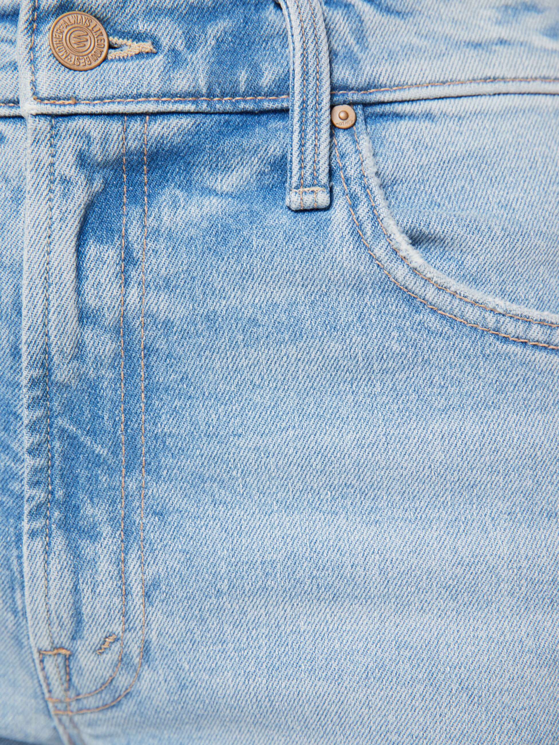 Mother Denim The Dodger Ankle Jeans Fringe Benefits relaxed