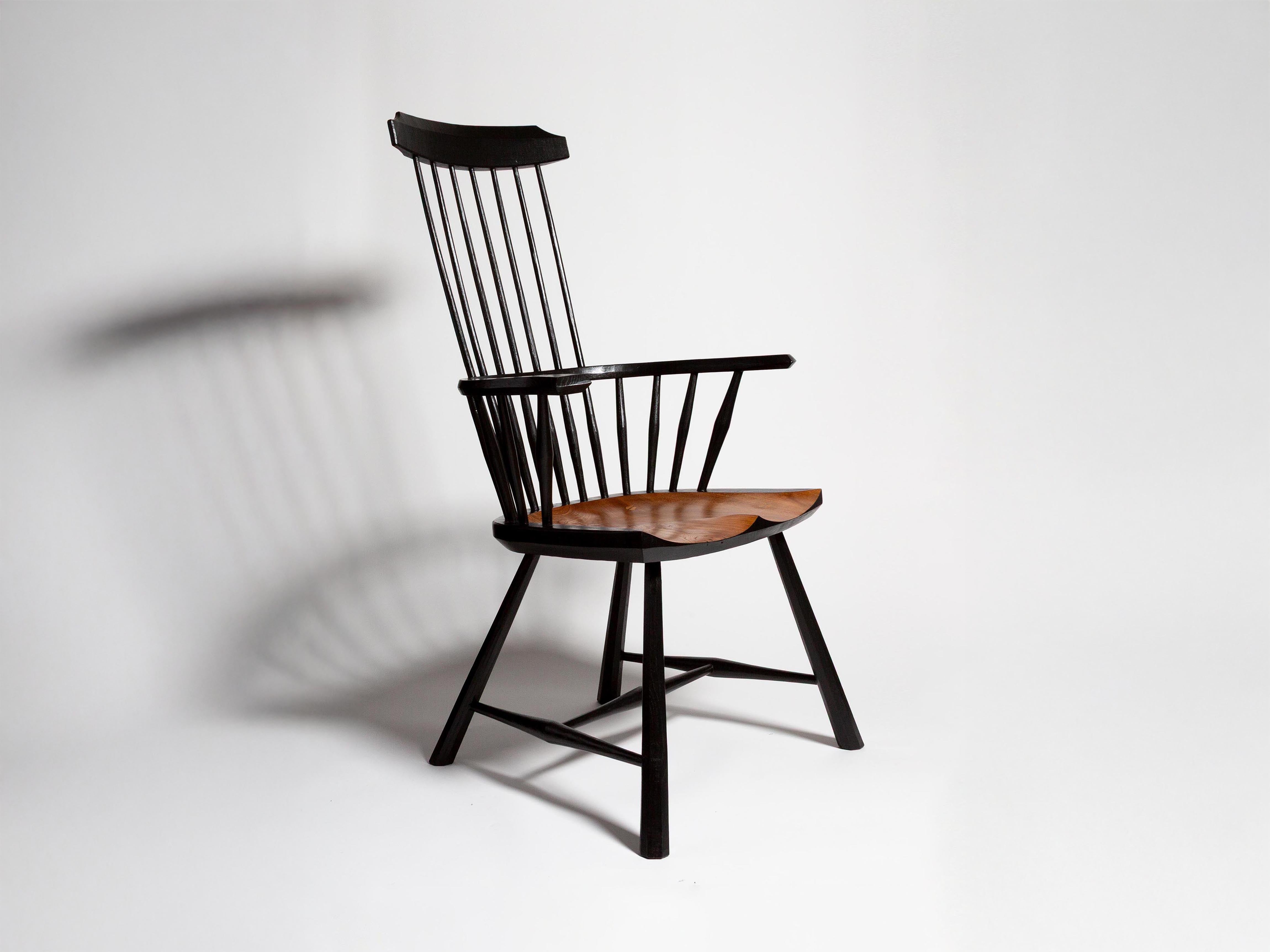J.W.Anderson Furniture Morris Armchair Sessel Schwarz