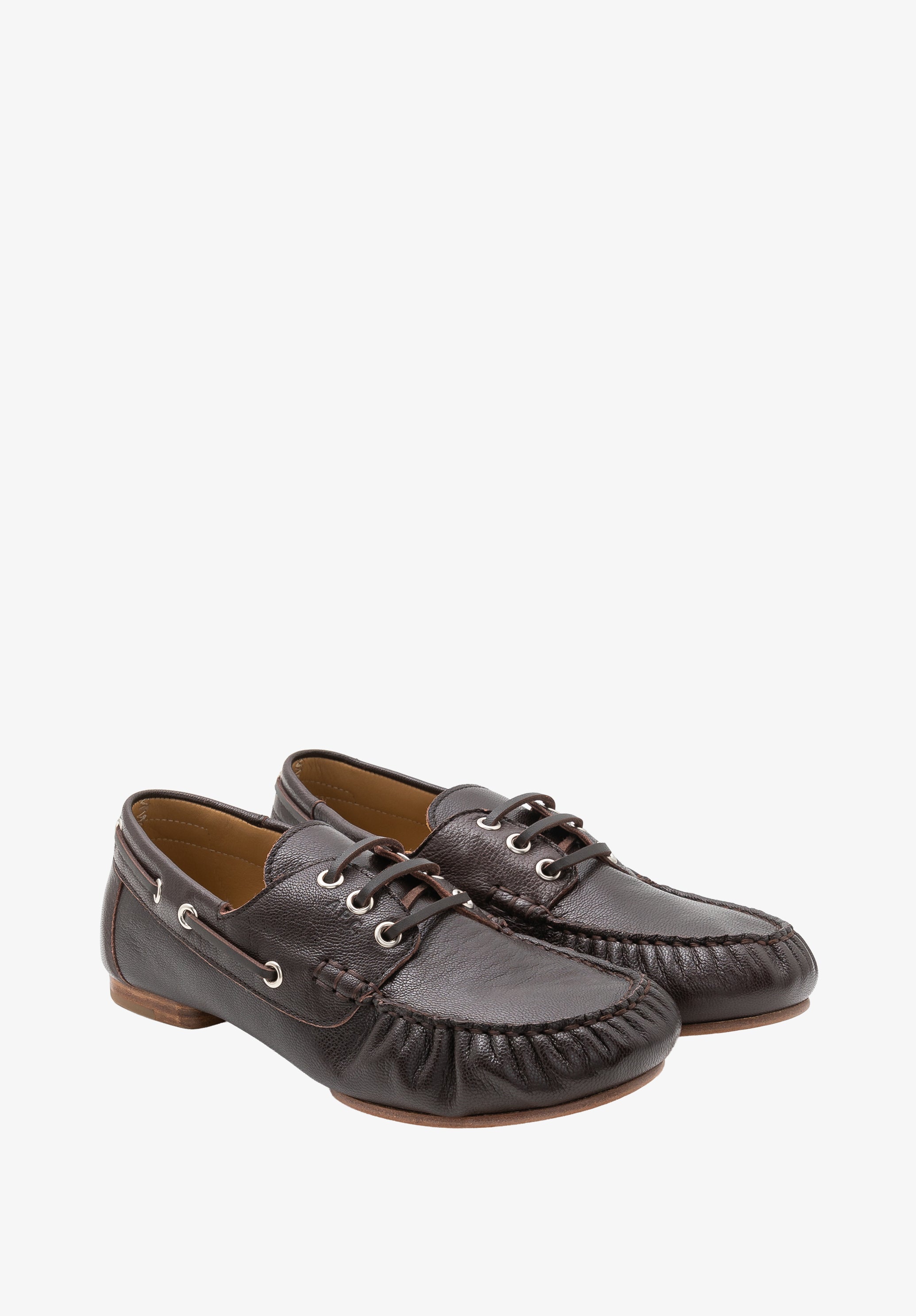 A.P.C. Bootsschuhe Leder Gr. 38 Schnürung