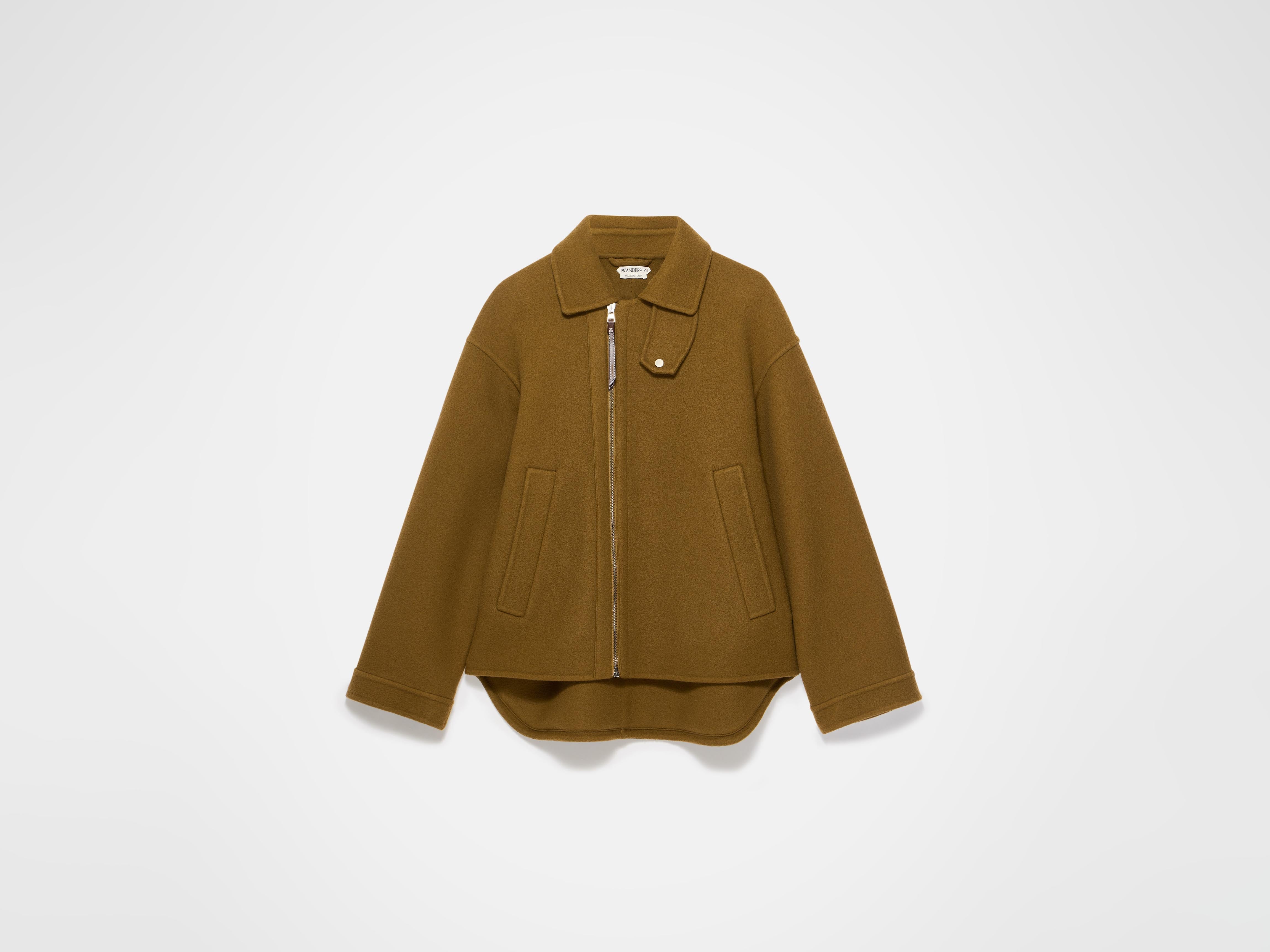 J.W.Anderson Double Faced Fireman Jacke Tabak Herren