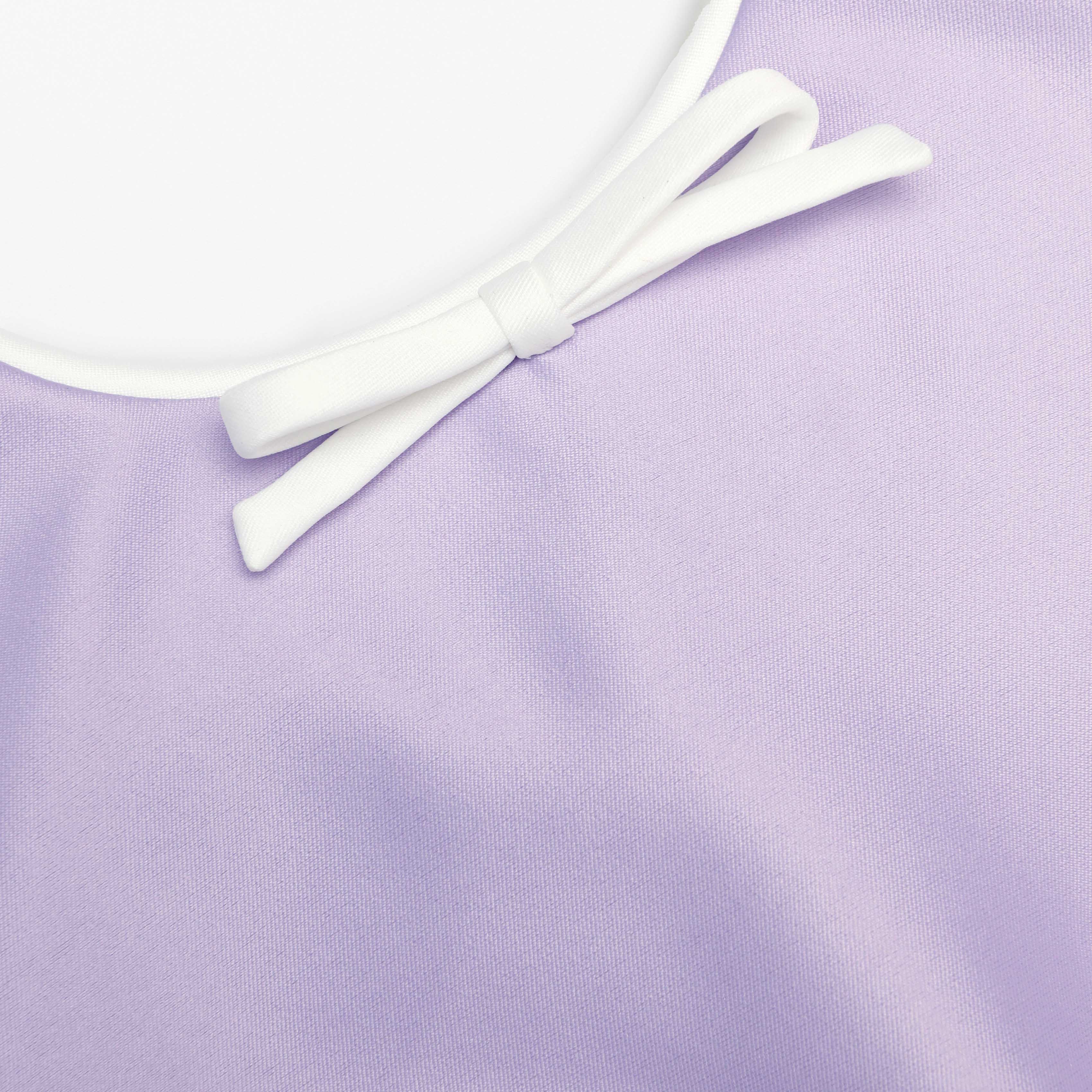 Self-Portrait Lilac Taffeta Minikleid Lila Gr. UK 4-16 Taft