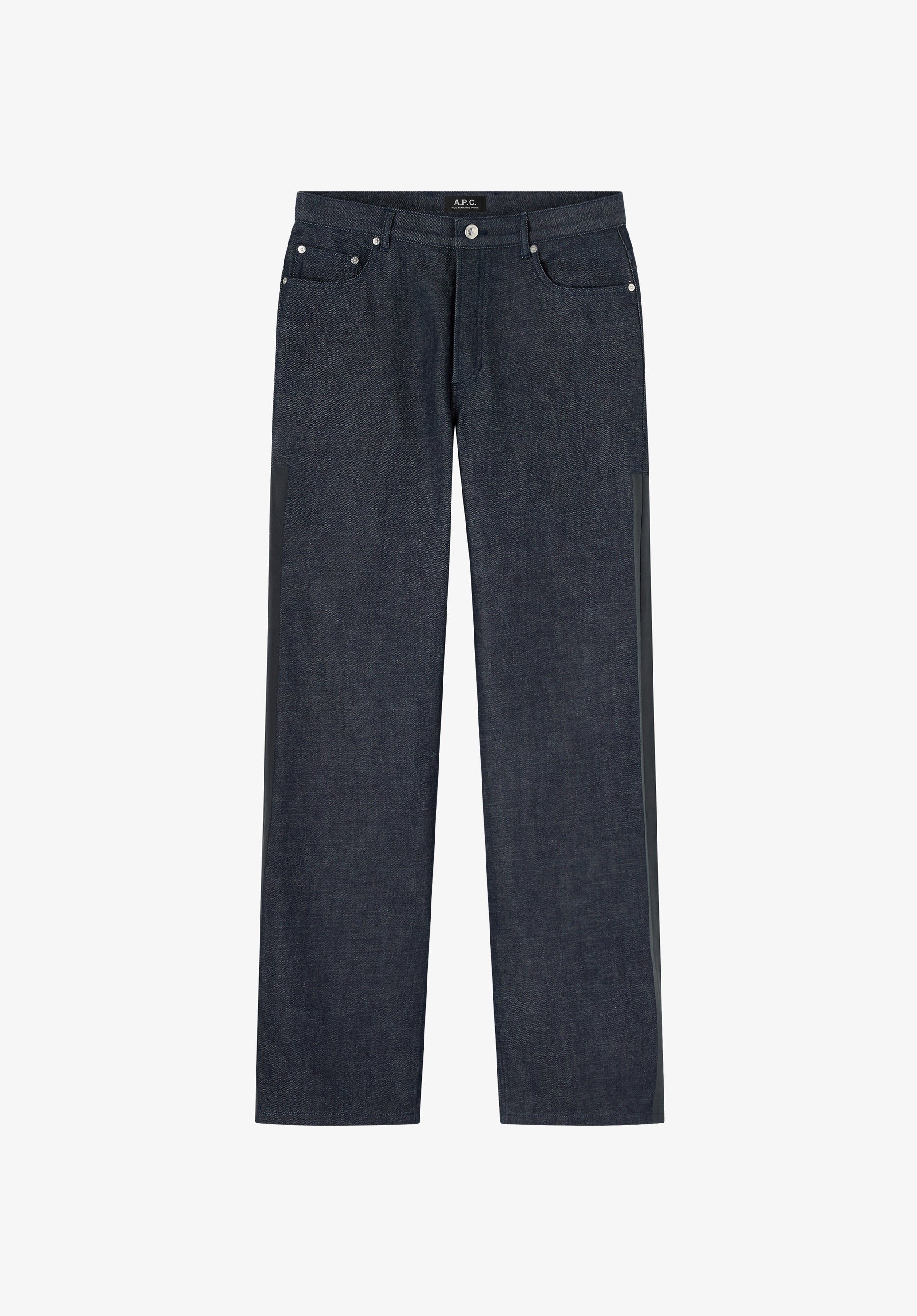 A.P.C. FRGMT. Sally Jeans Raw Denim weit blau