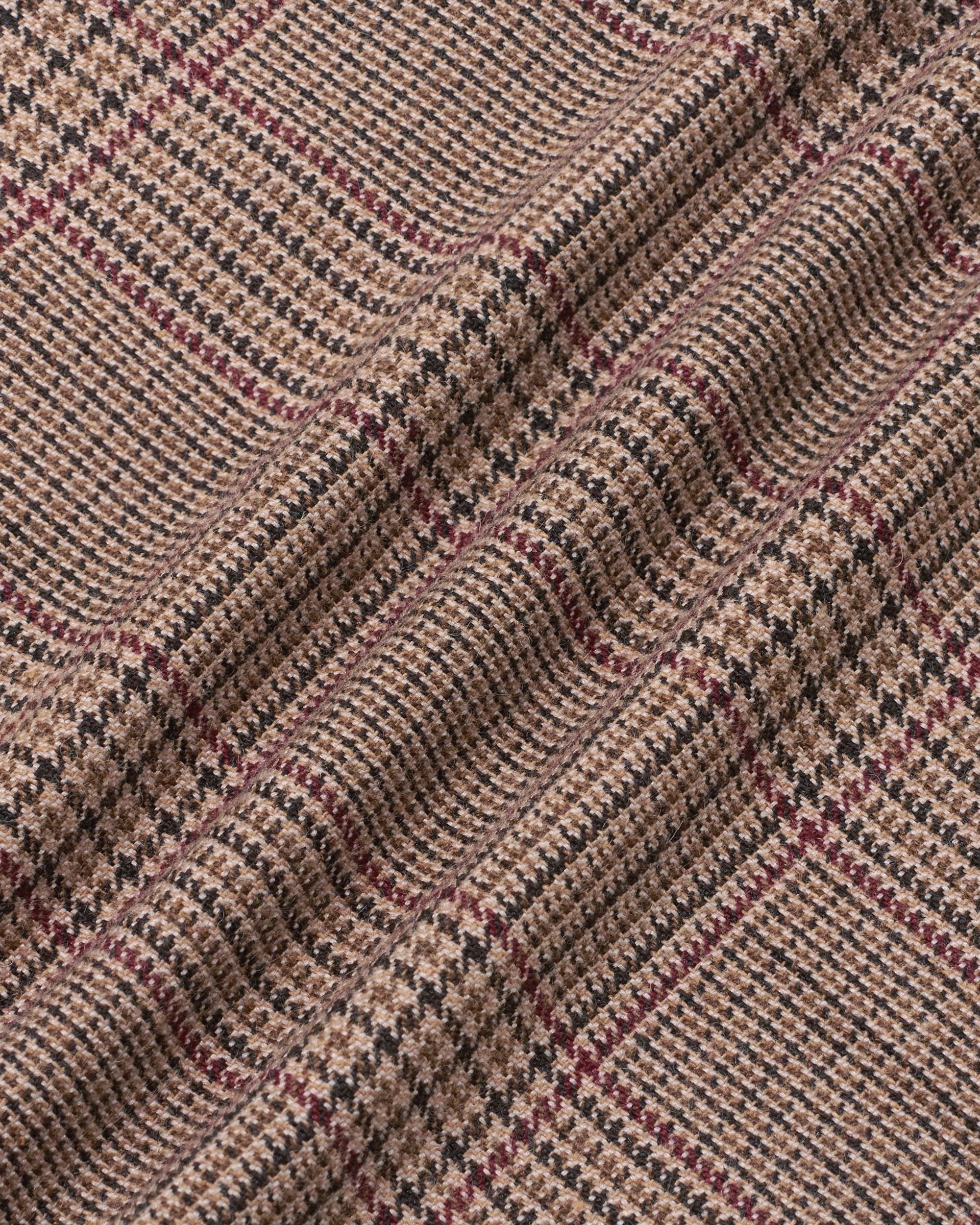 Drôle De Monsieur Prince Of Wales Golfer Hose Braun Wollmix